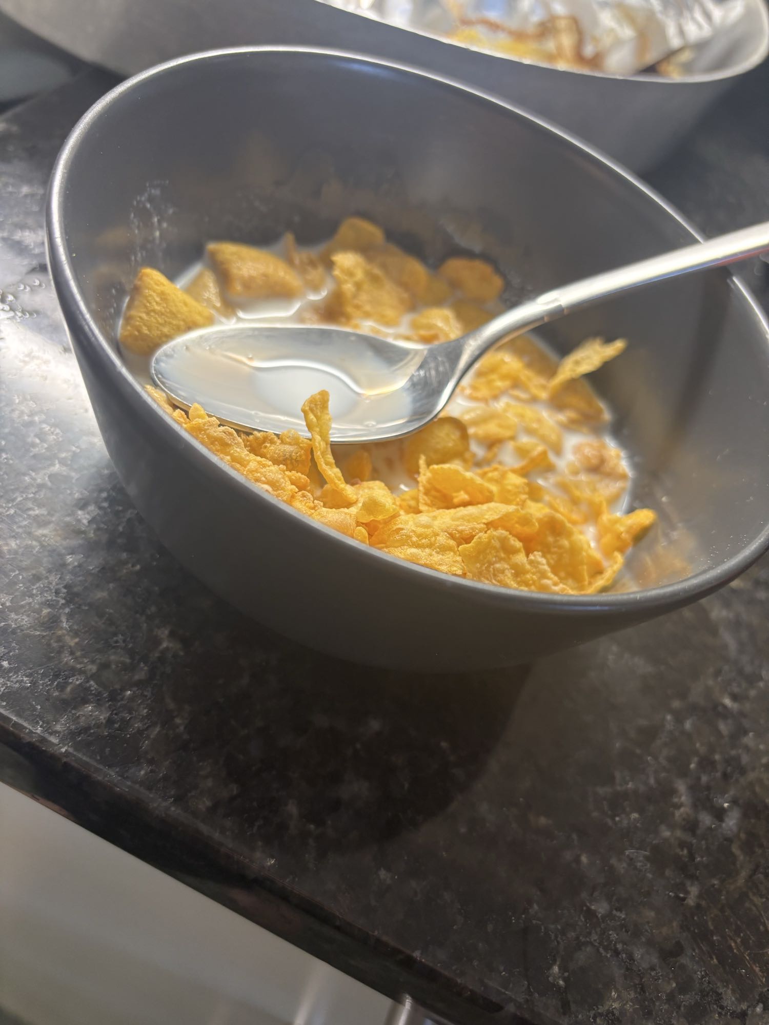 Cornflakes with milk