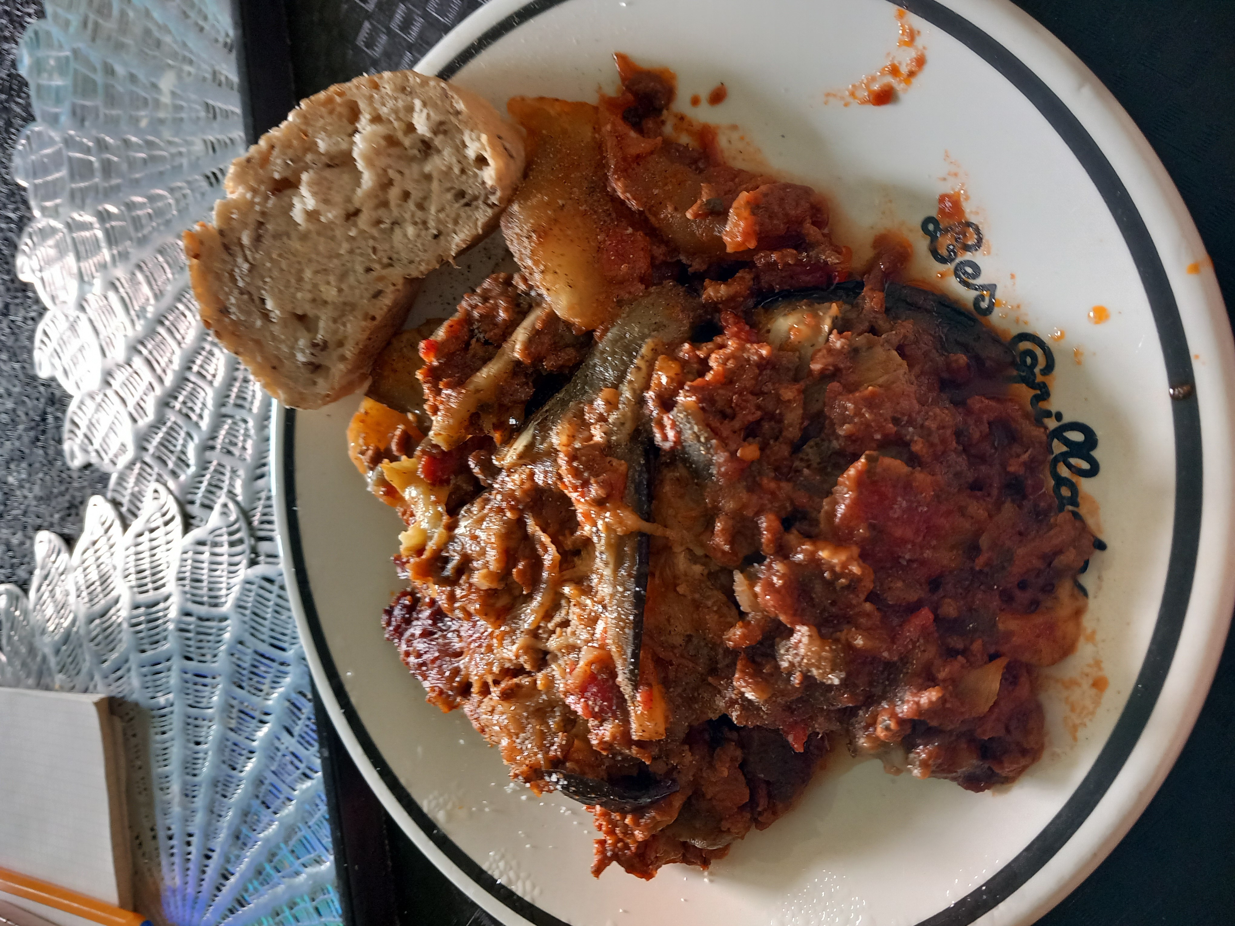 Ratatouille avec pain