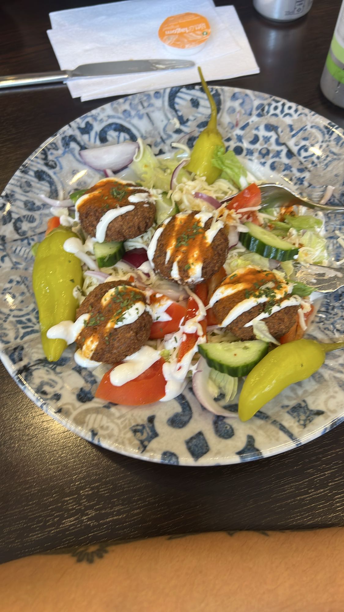 Falafelsallad