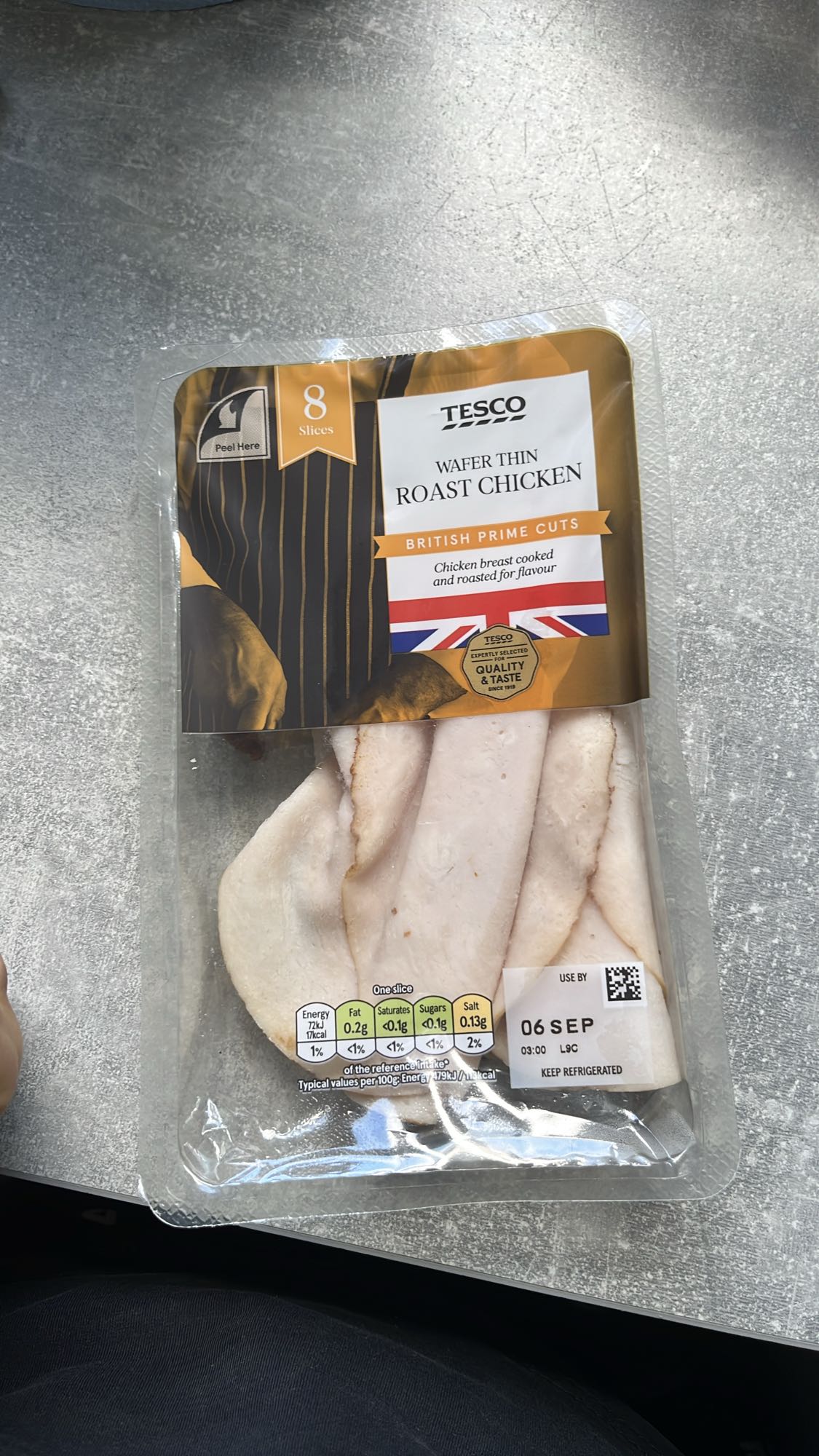 Wafer Thin Roast Chicken