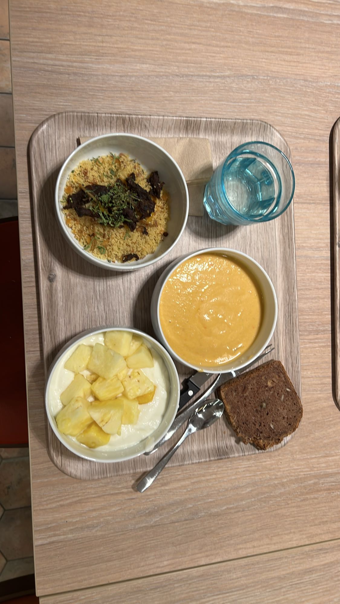 Déjeuner équilibré