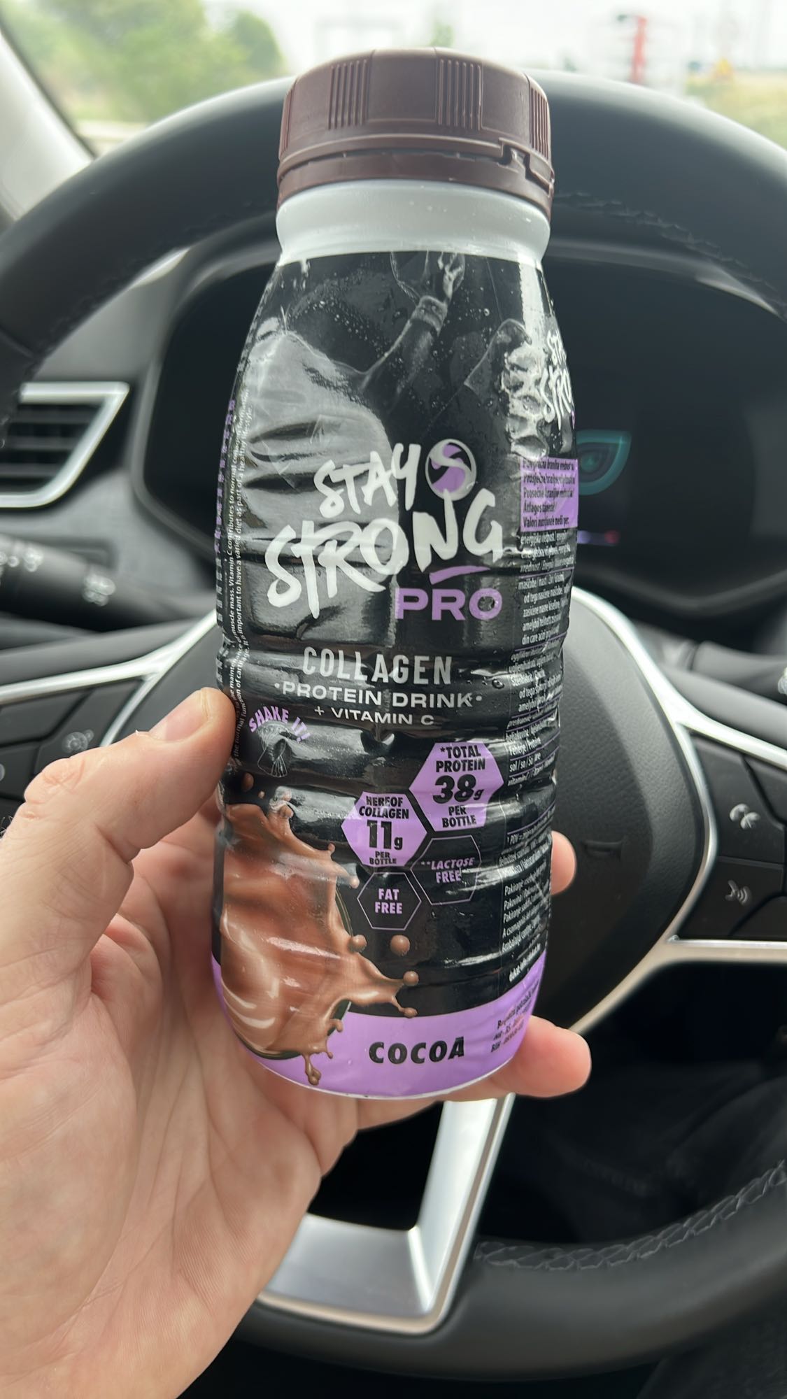 Băutură proteică cacao