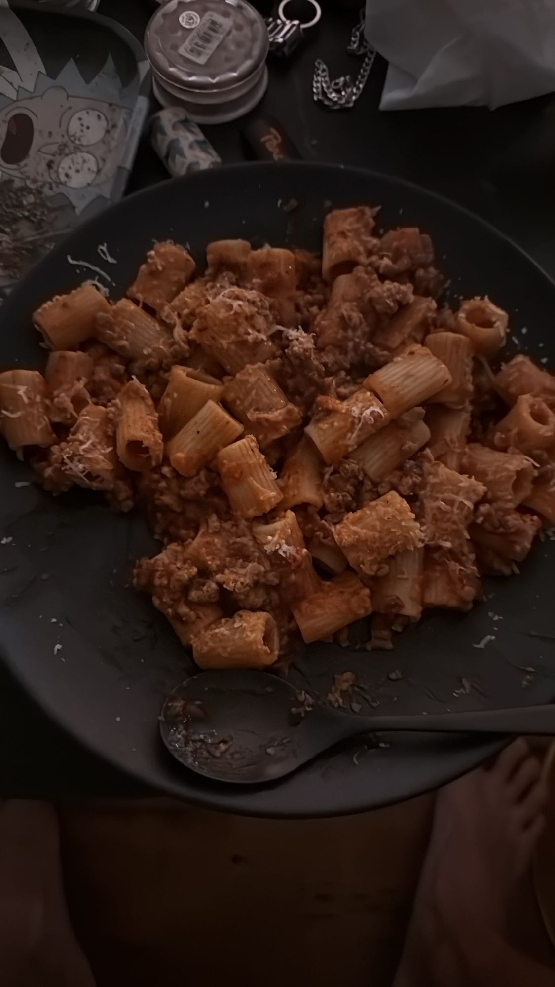 Rigatoni mit Fleischsauce