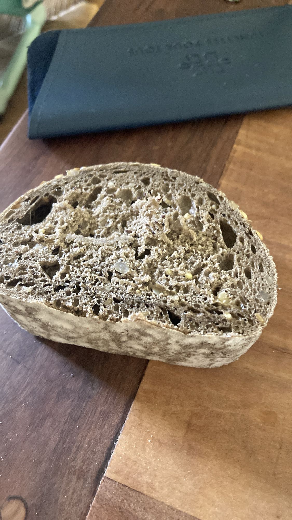 Tranche de pain complet