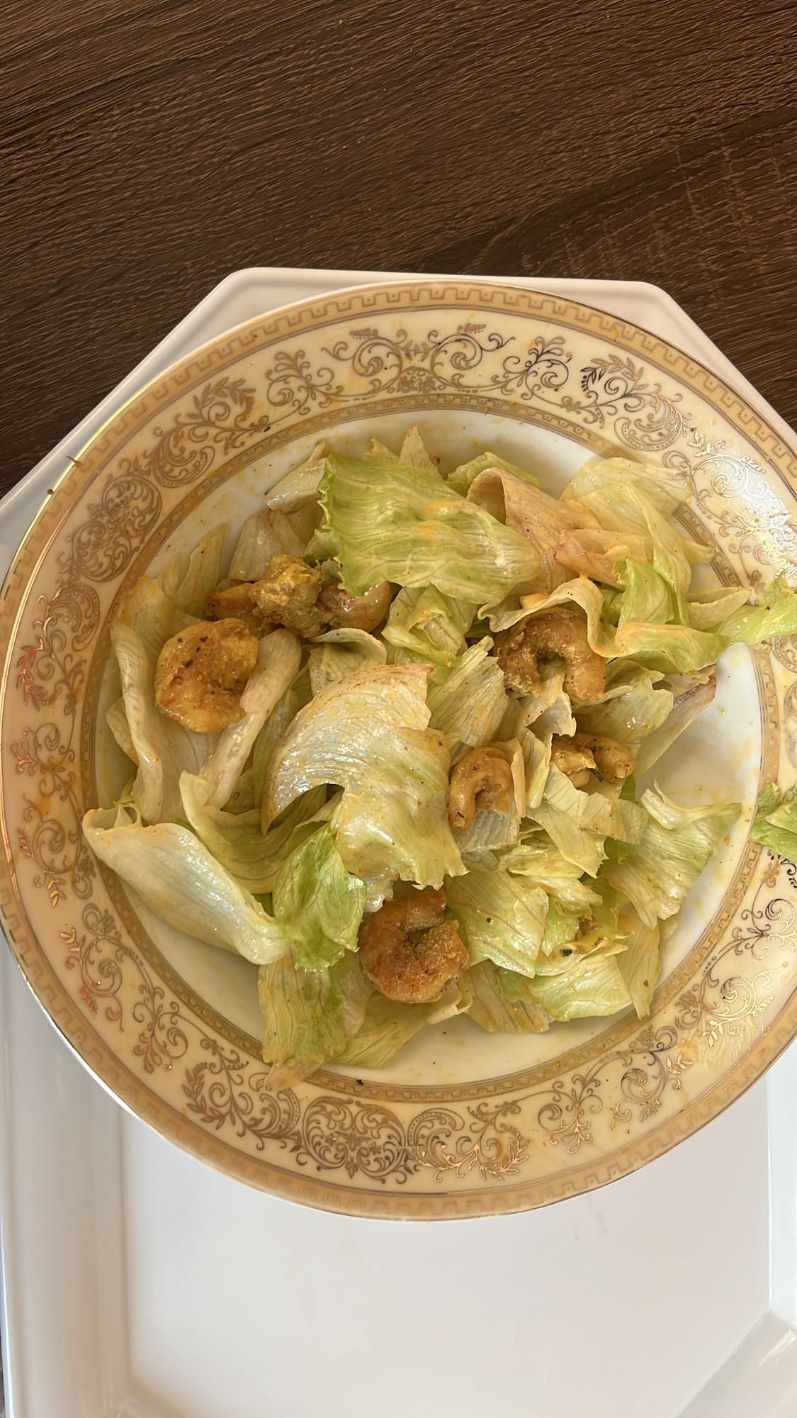 Shrimp Lettuce Salad