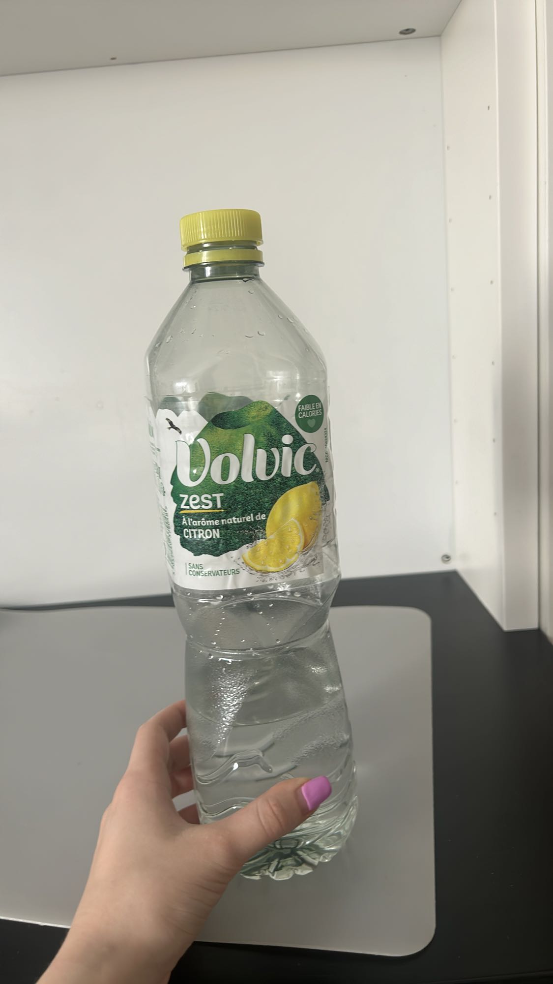Eau citronnée Volvic
