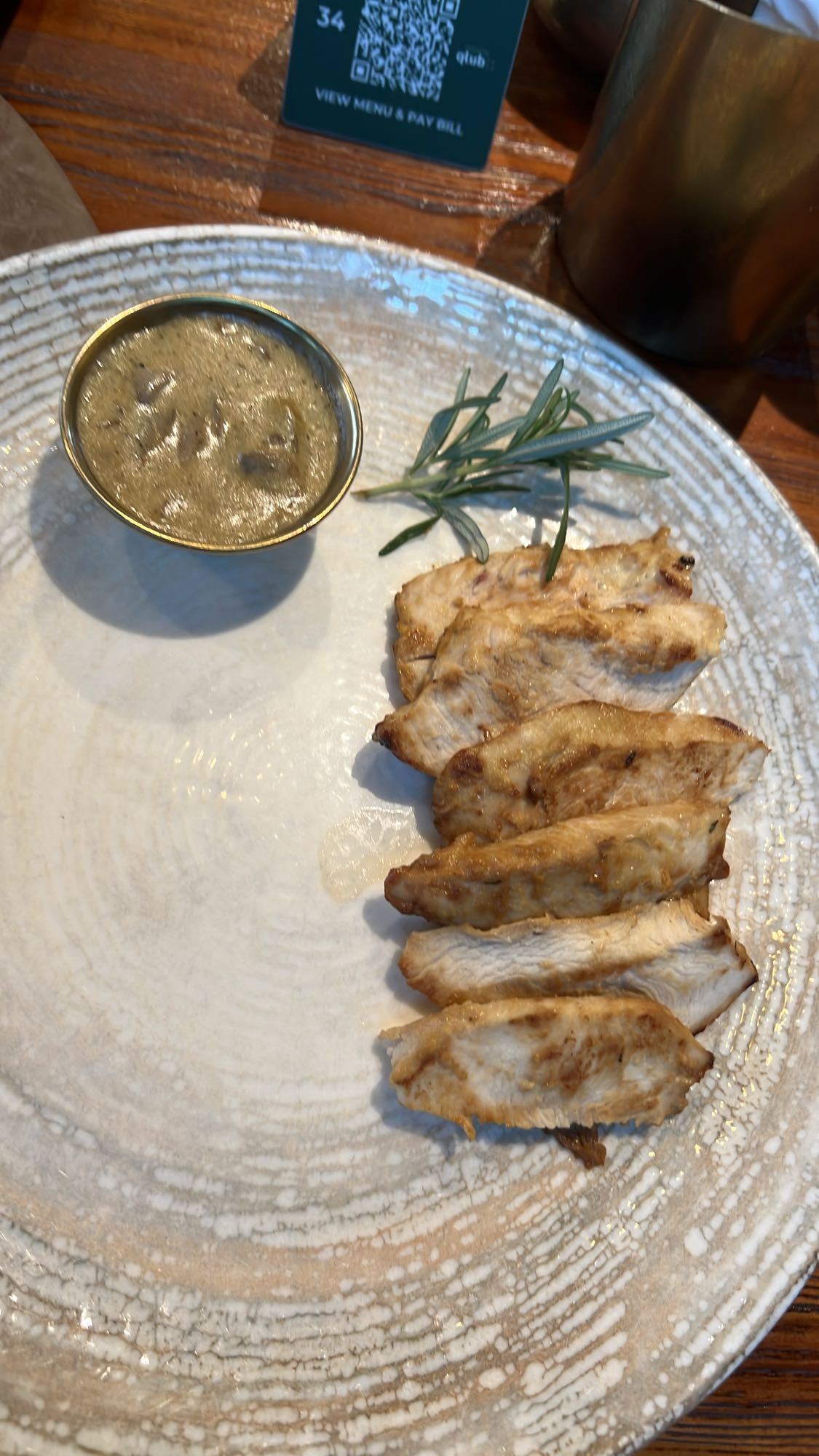 Grilled Chicken with Sauce