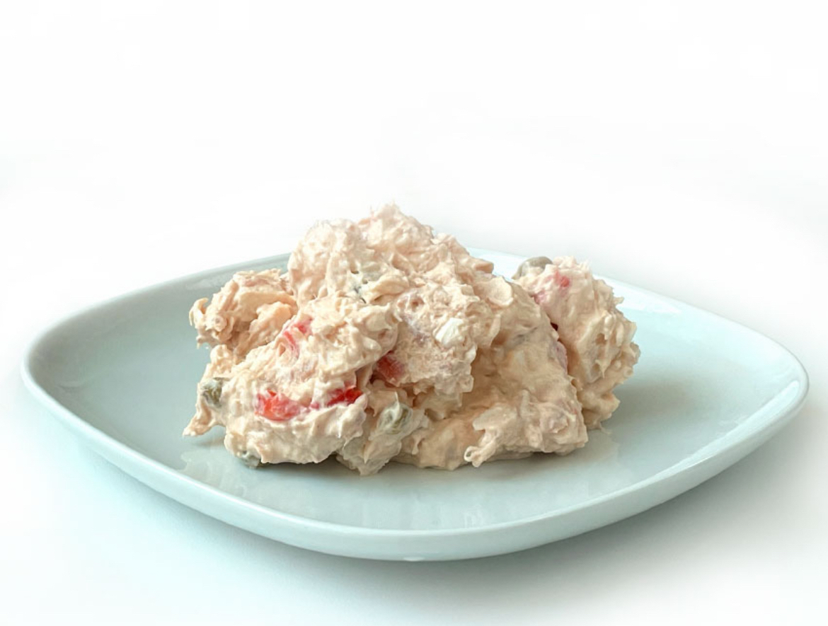 ensalada cremosa de pollo