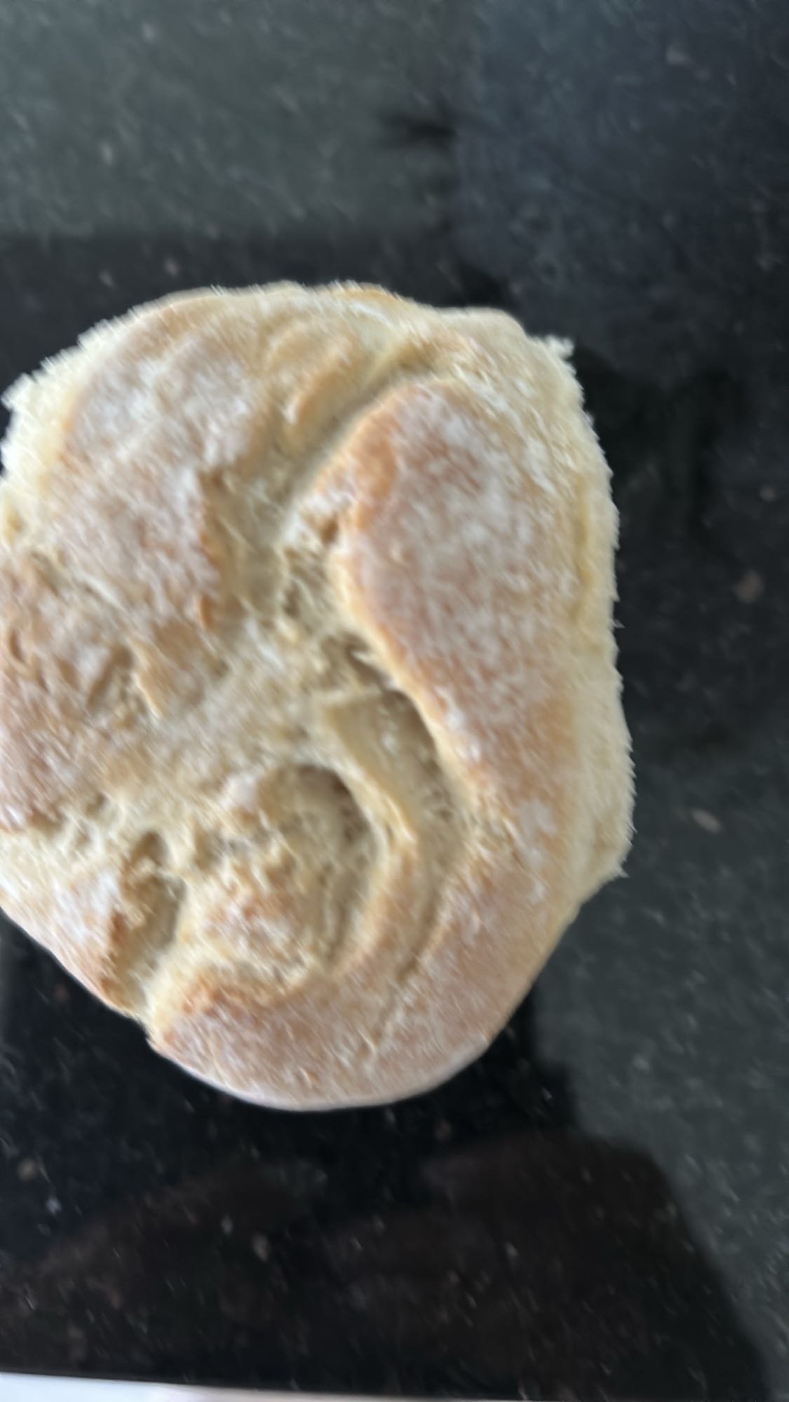 Weißes Brötchen