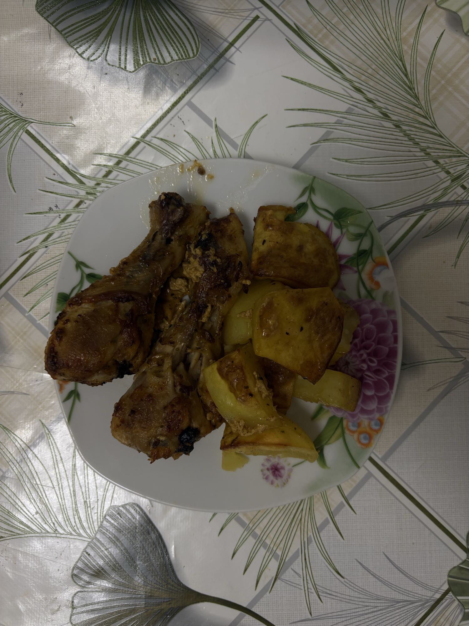 Курица с картошкой