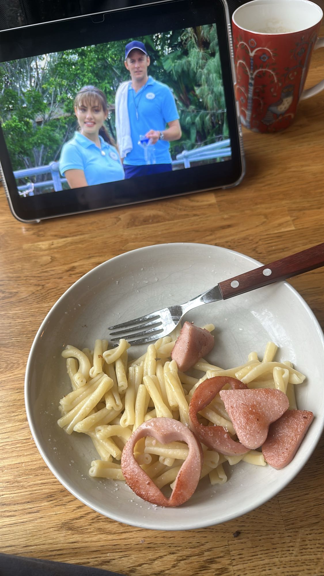 Pasta med korv