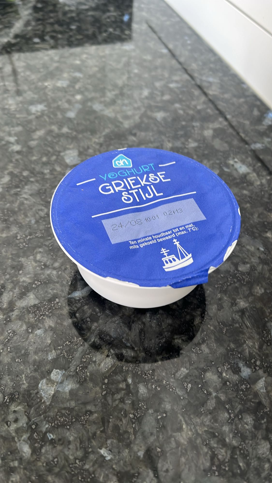 Griekse yoghurt beker