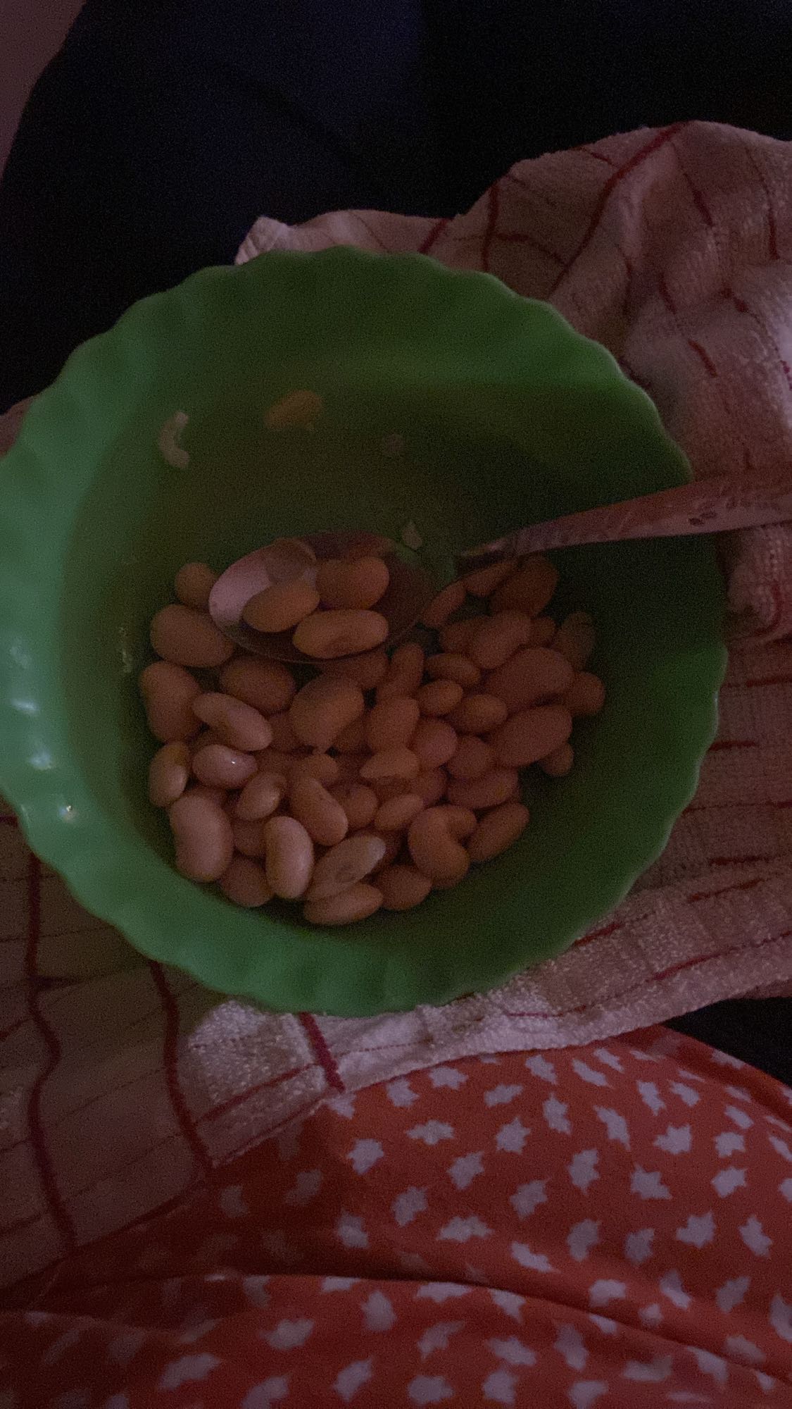 fasole simplă fiartă