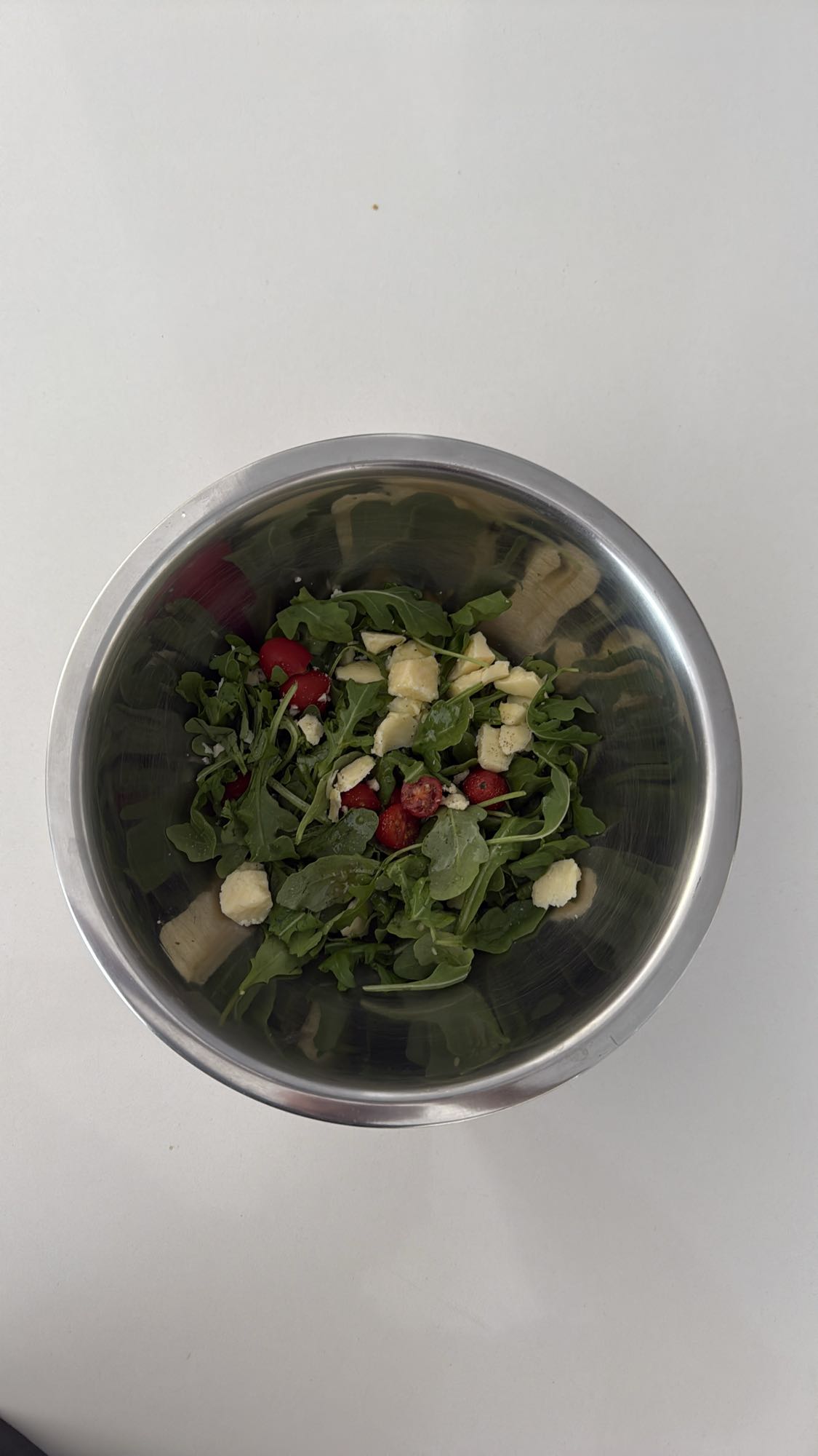 salade roquette fruits