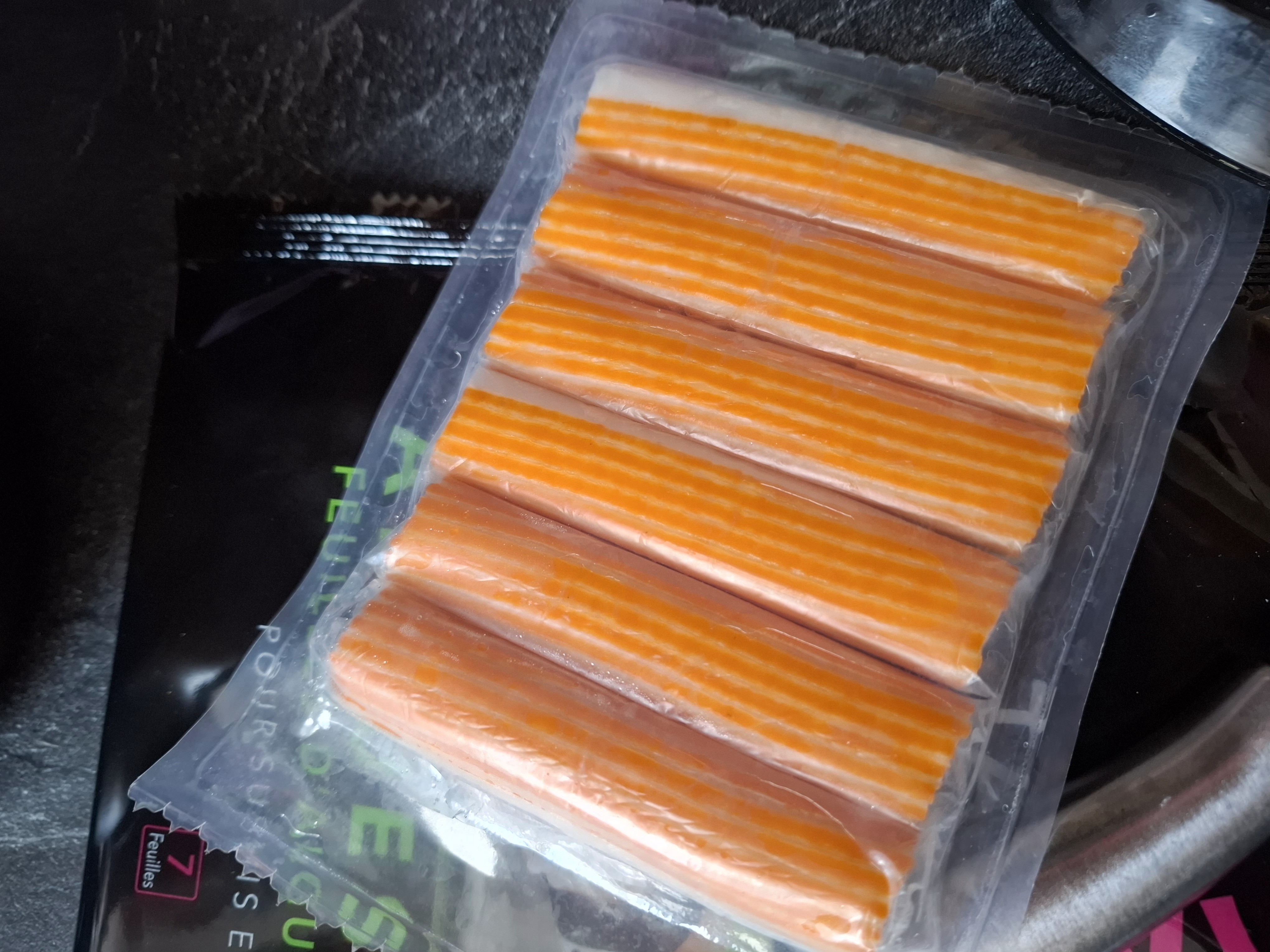 Bâtonnets de surimi