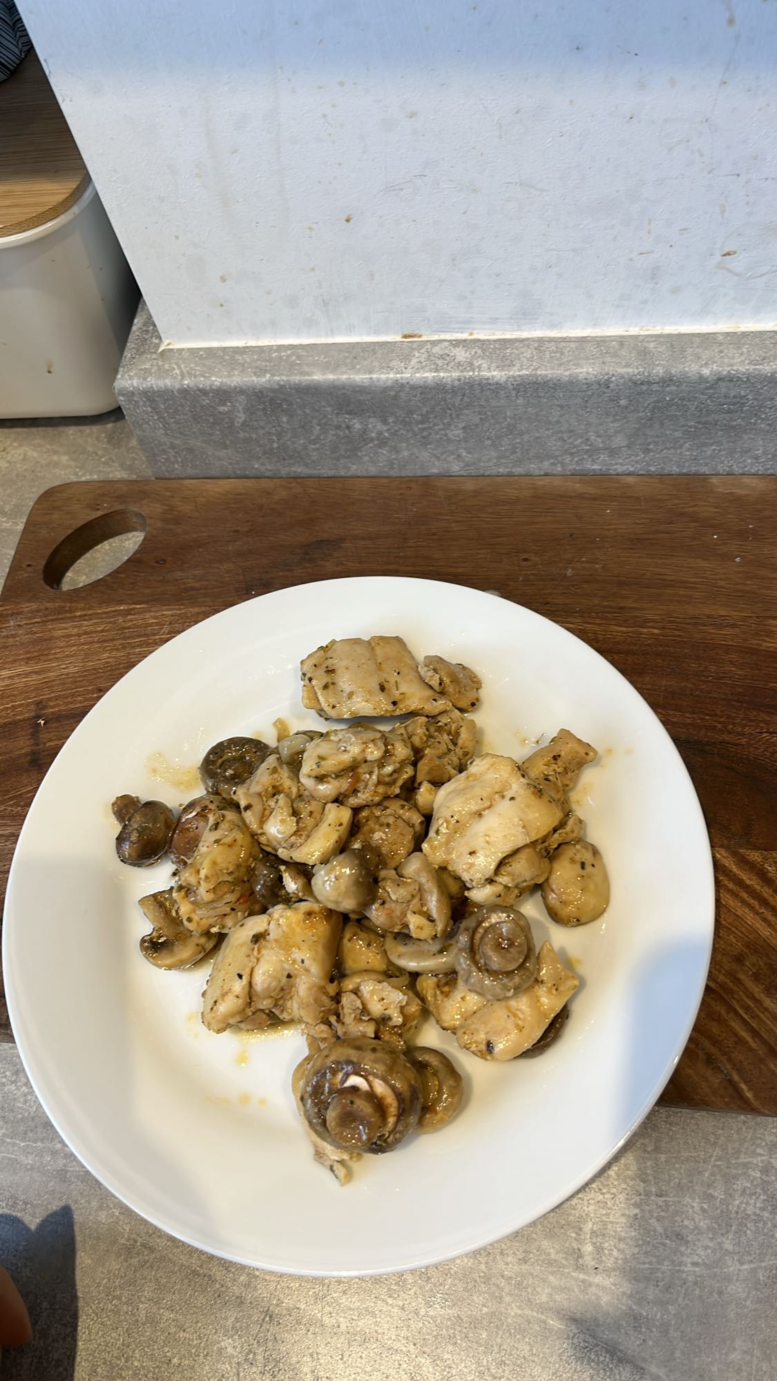 Chicken and Mushrooms