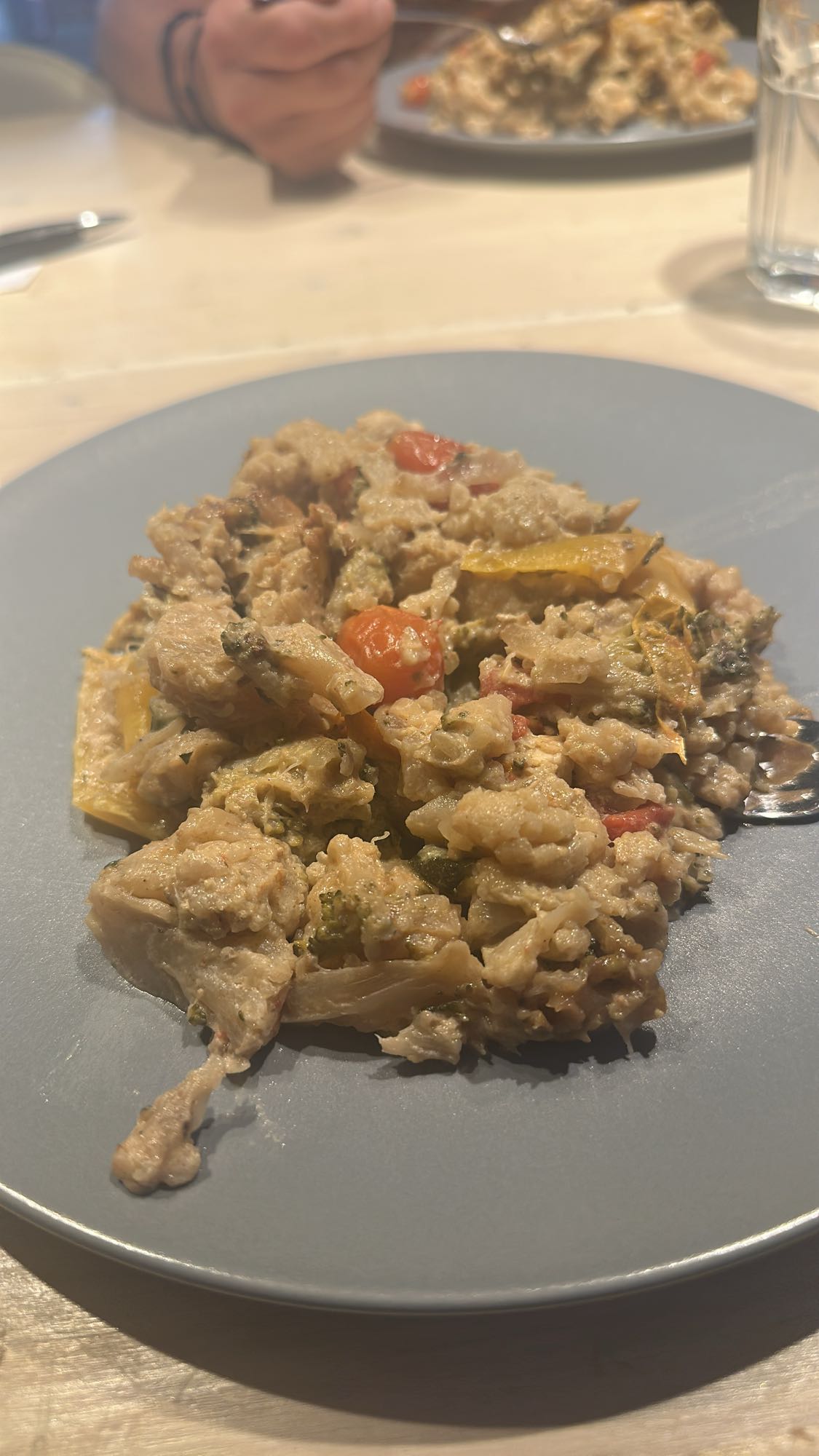 Chicken veggie casserole