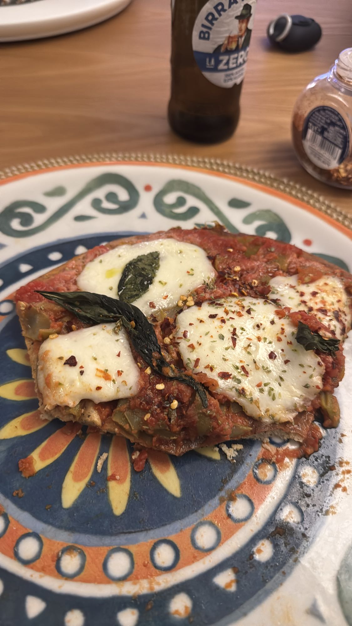 Vegetarian Pizza Slice