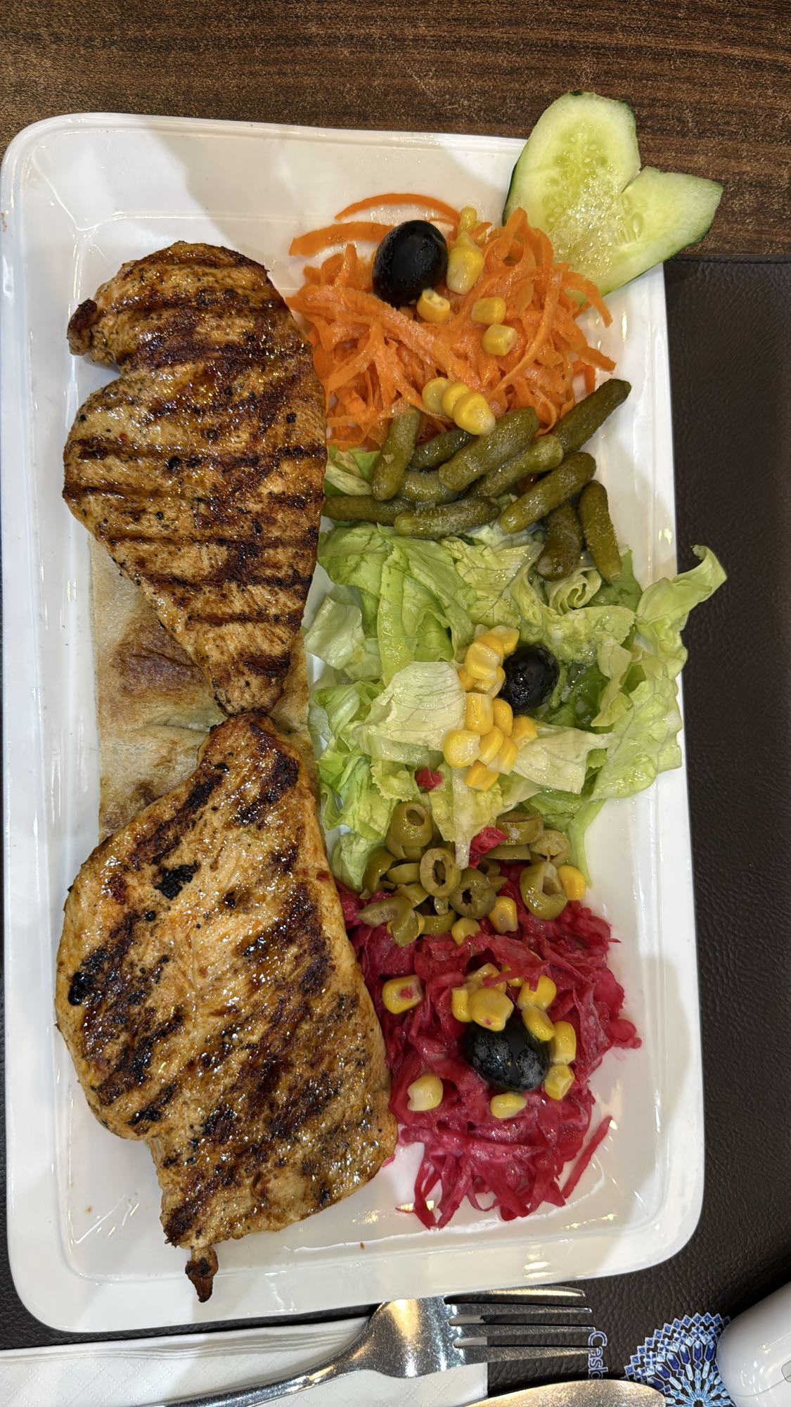 Grilled Chicken Salad Plate