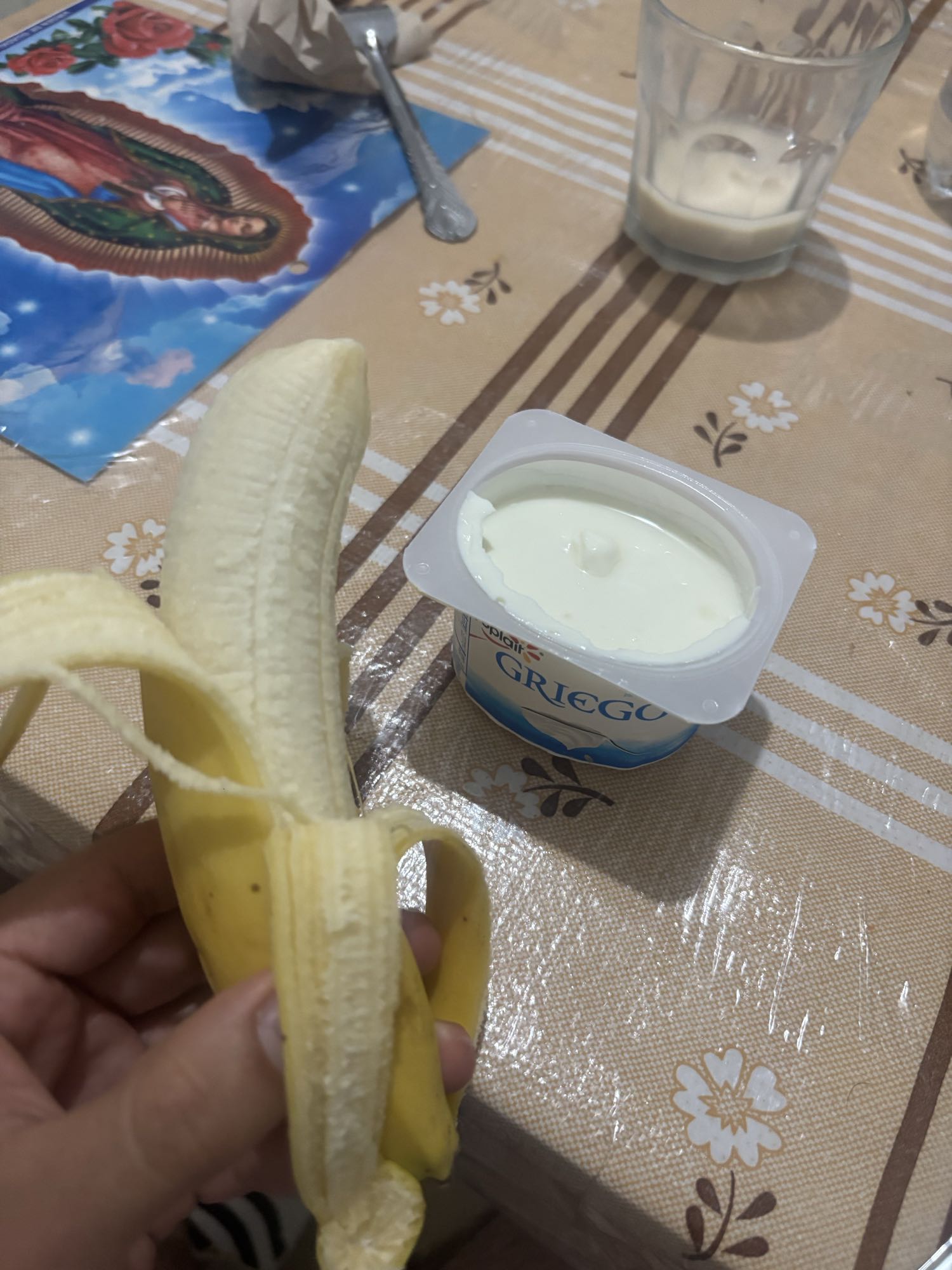 Banana and Greek Yogurt