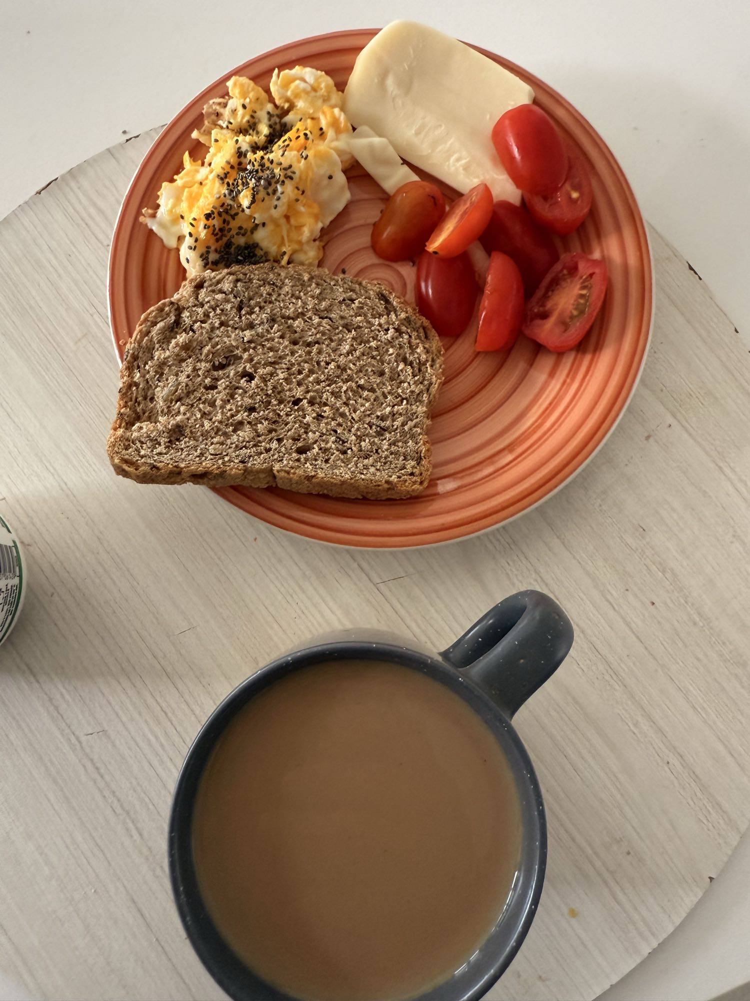 Desayuno saludable mixto