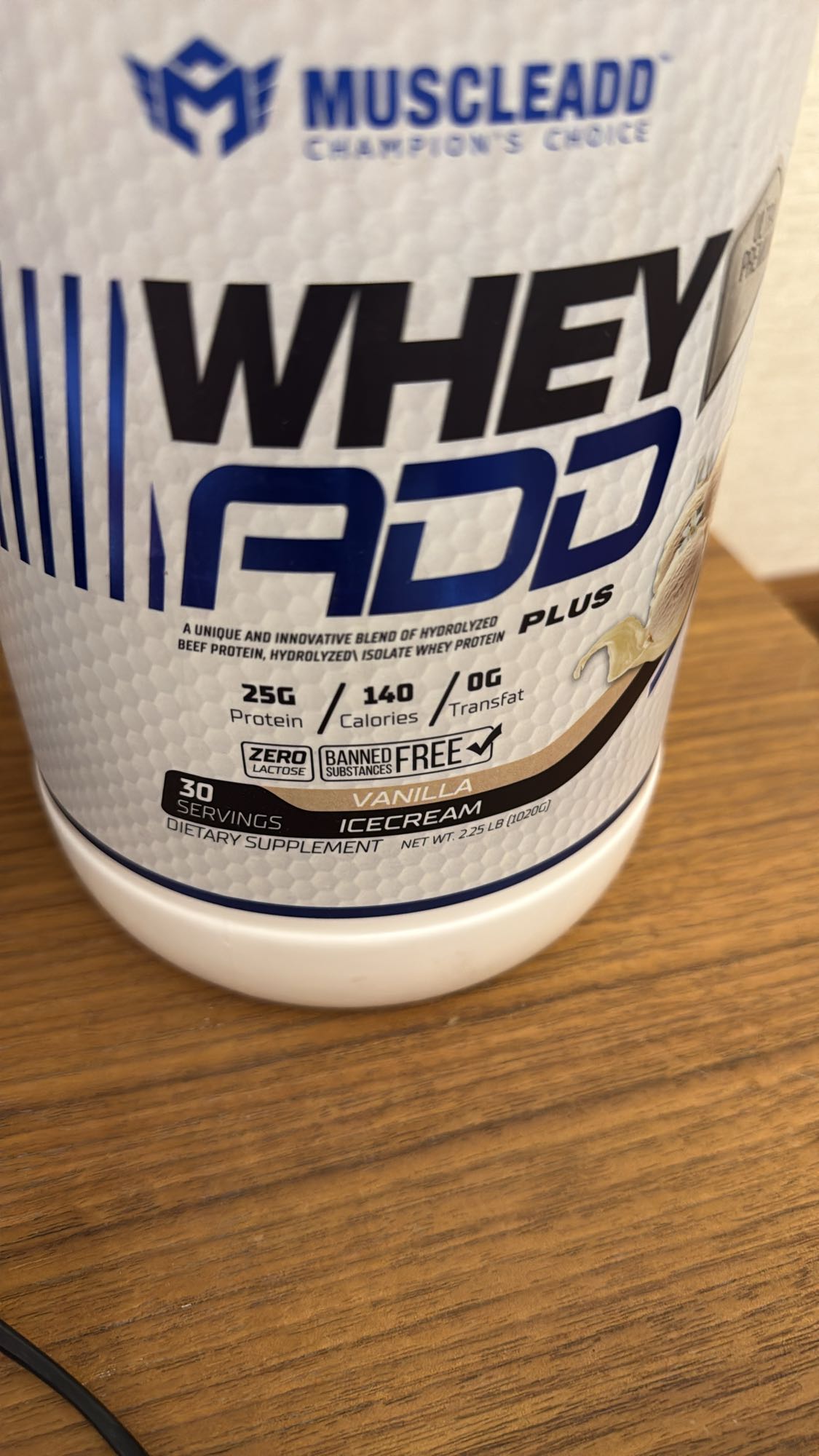 Whey Protein Vanilla