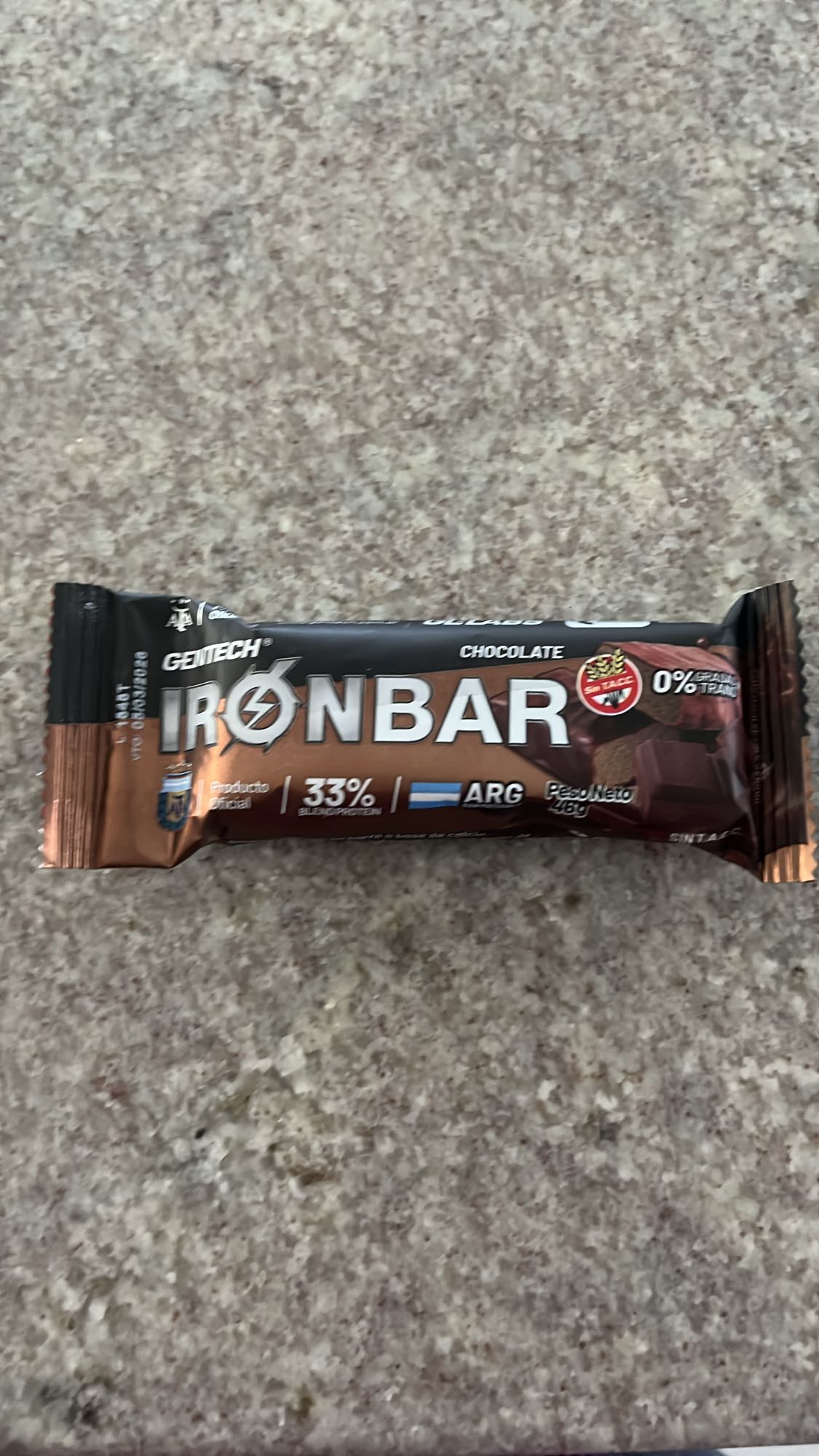 Barra proteica chocolate