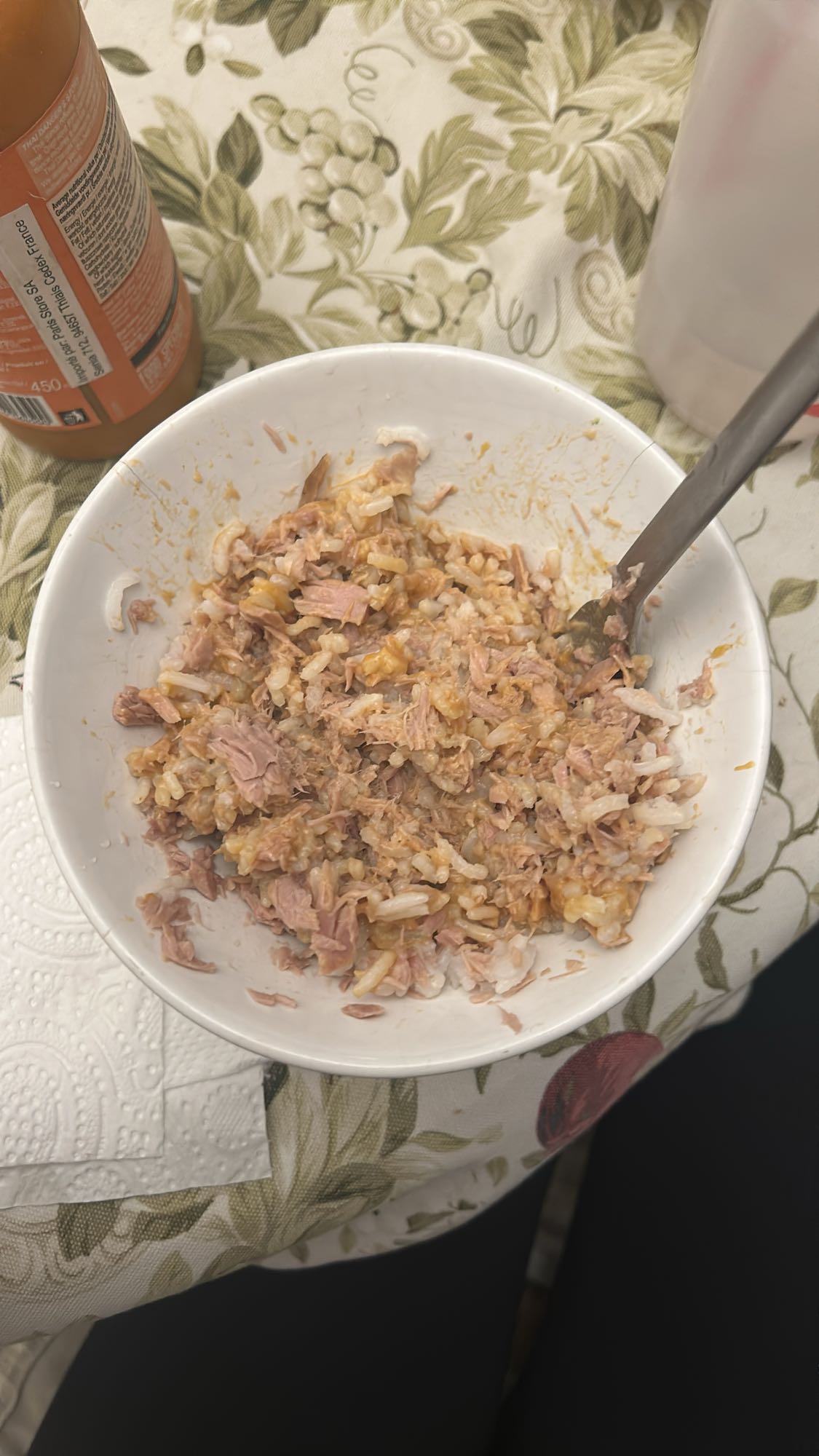 Tuna rice bowl