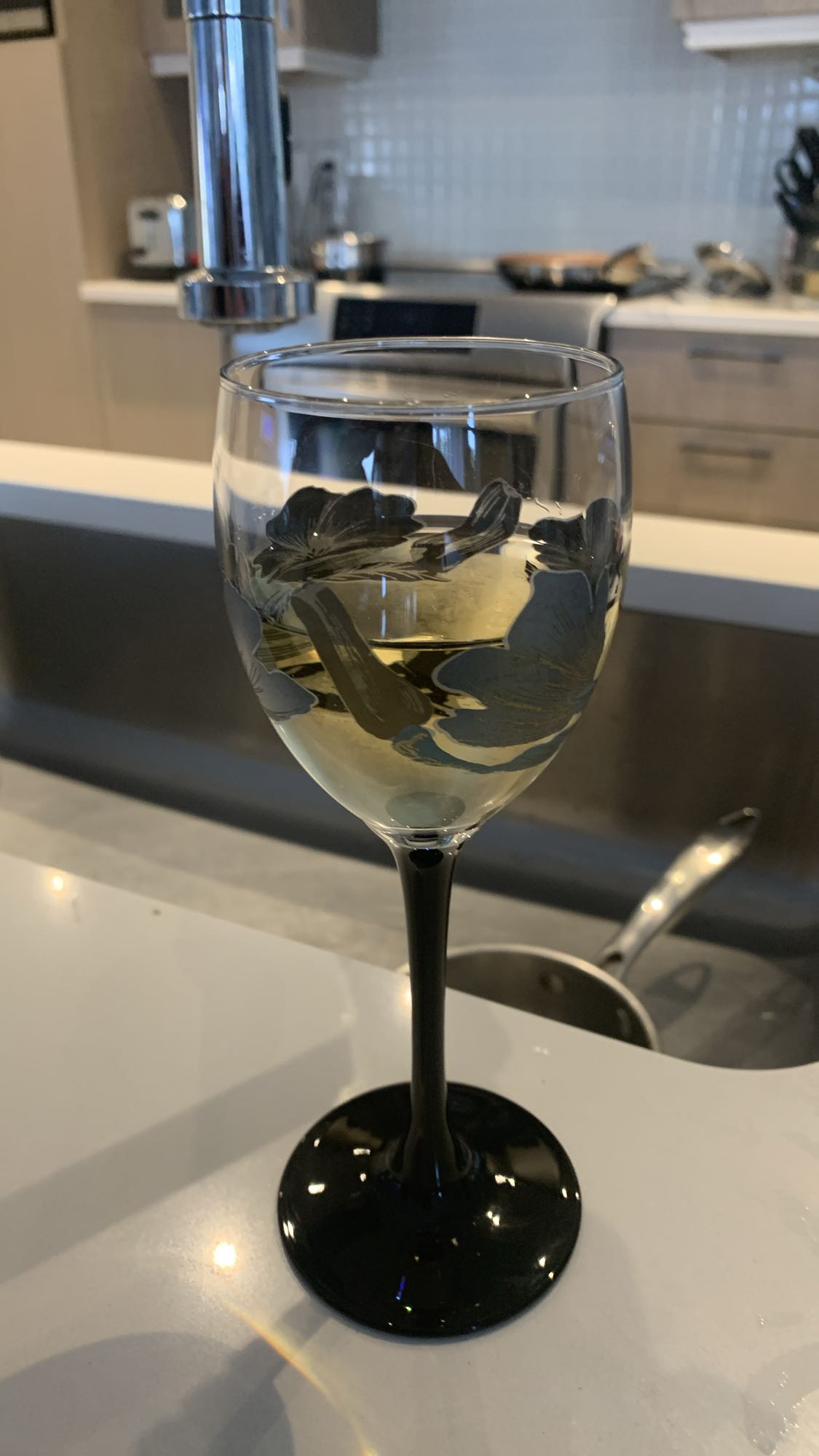 Verre de vin blanc