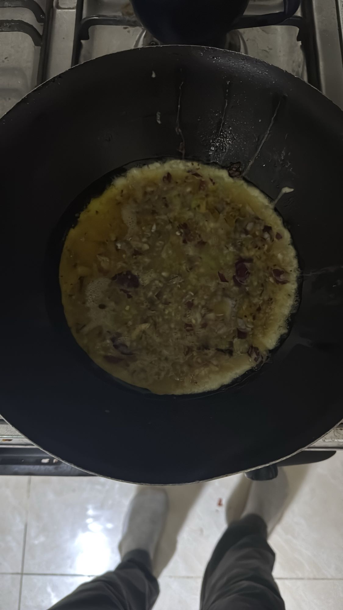 Onion Egg Omelette