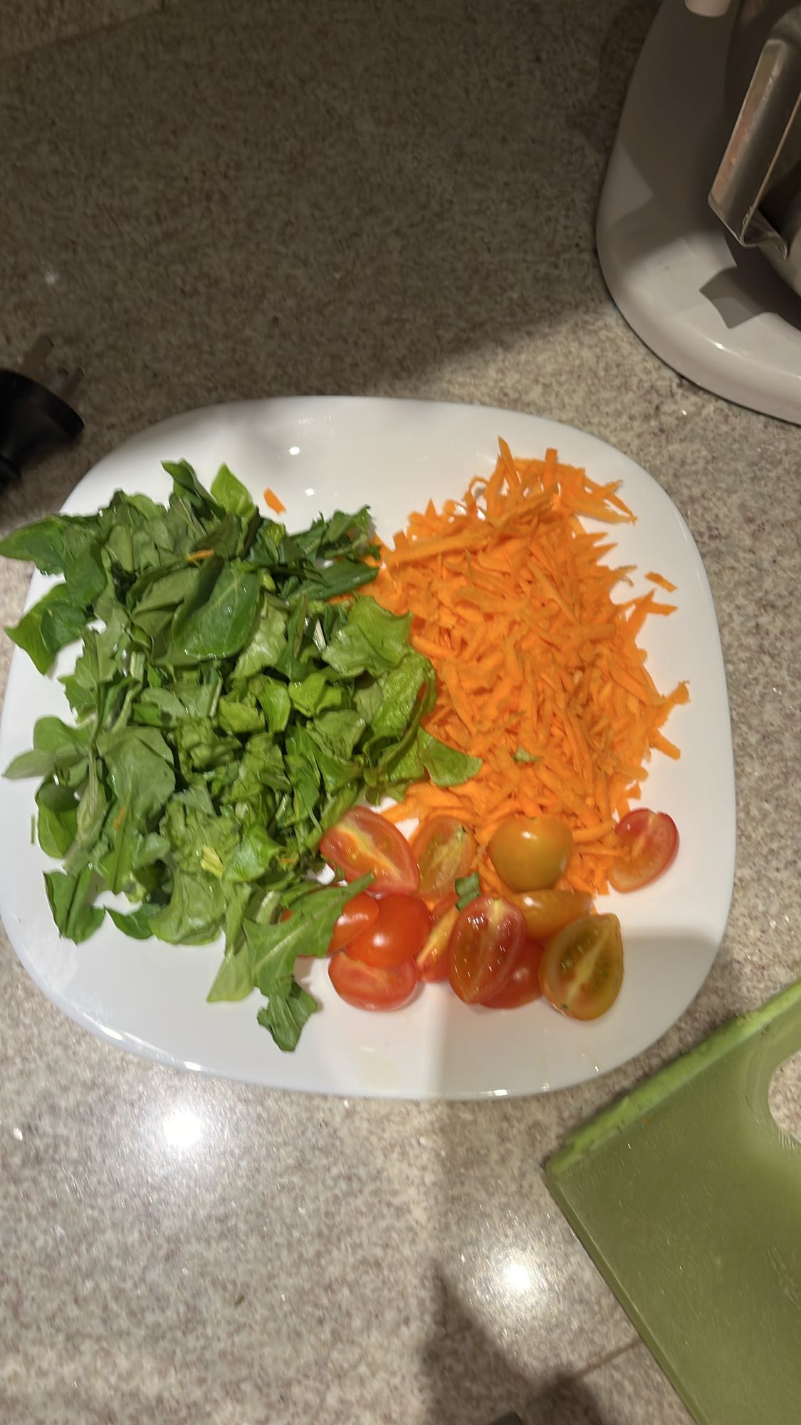 ensalada fresca de verduras