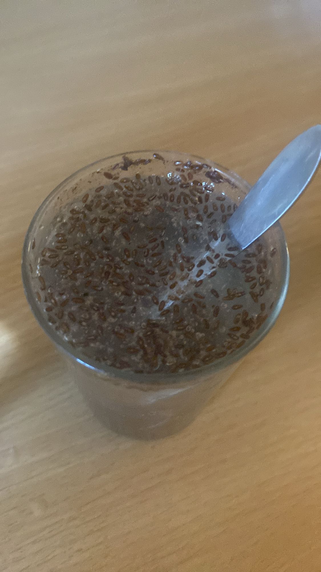 napój z siemieniem lnianym