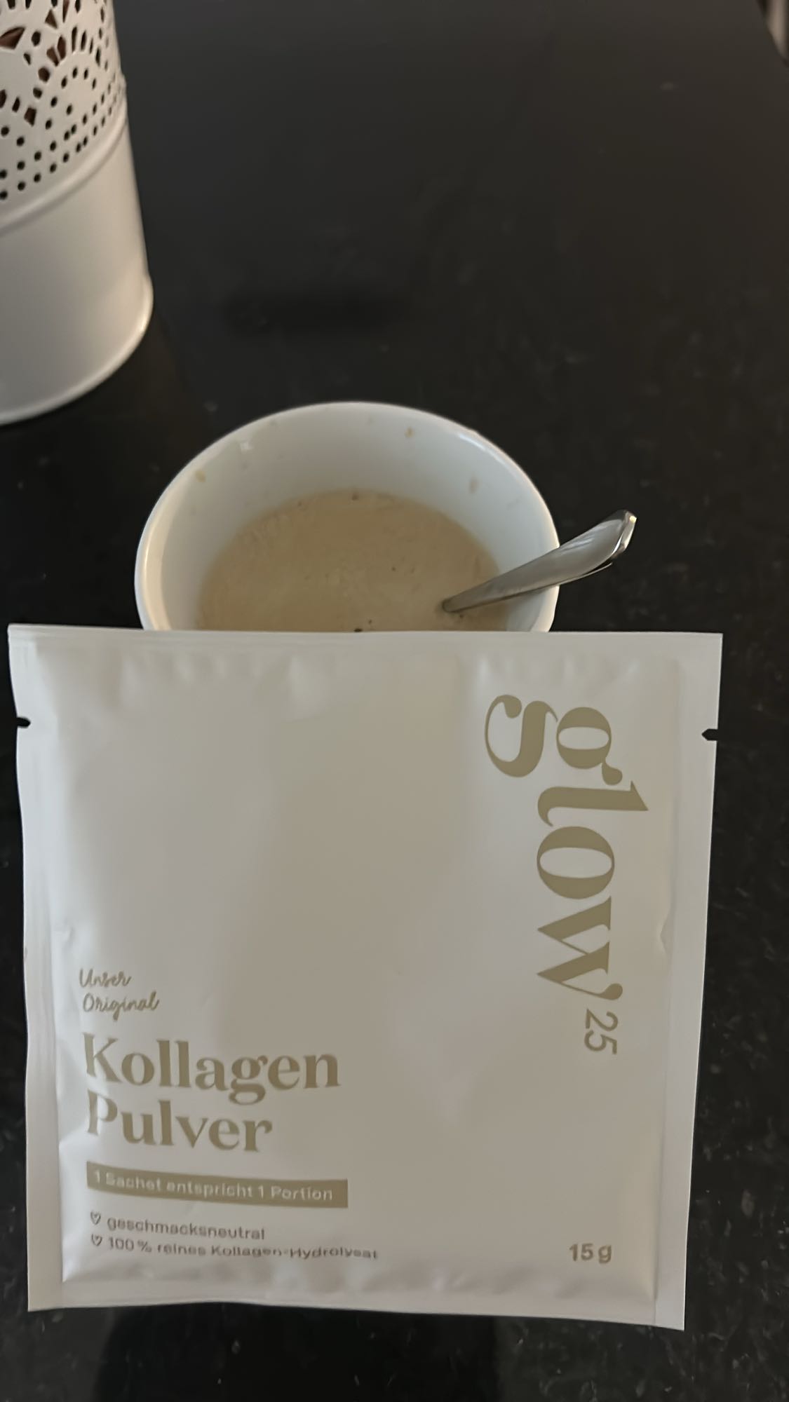 Kollagenpulver Getränk