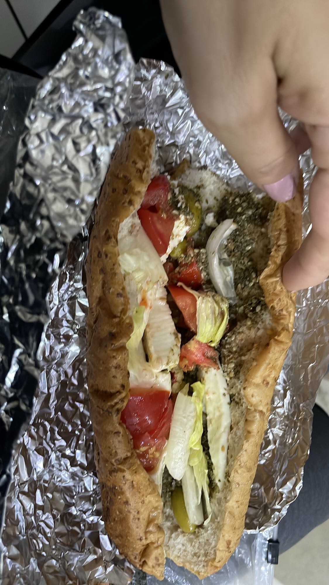 Veggie Pita Sandwich