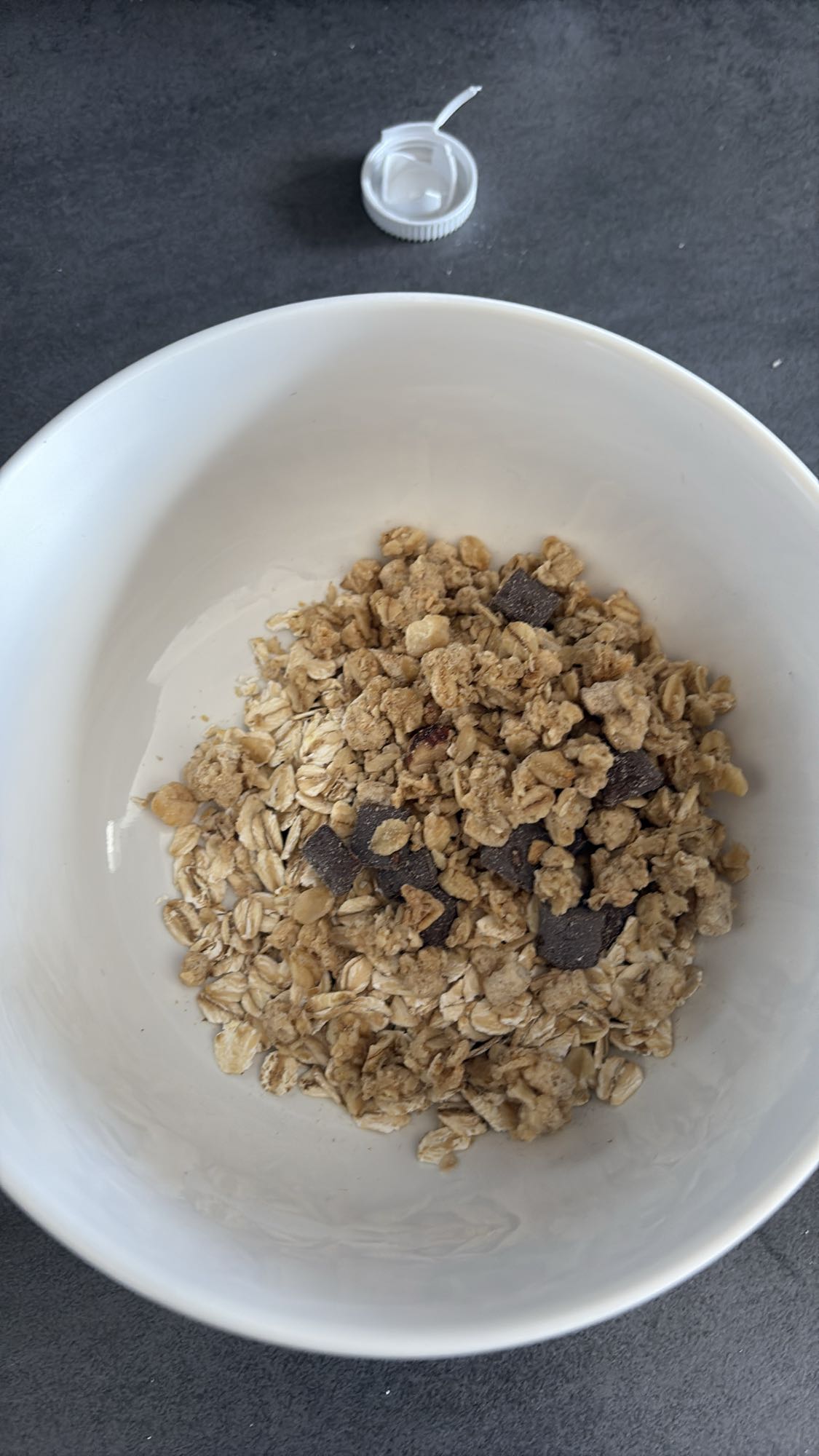 muesli met chocolade