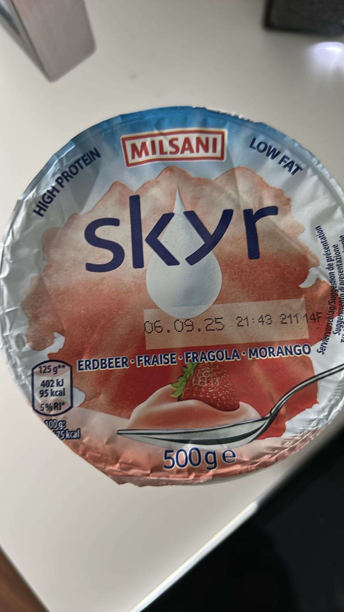 Skyr Erdbeer 500g