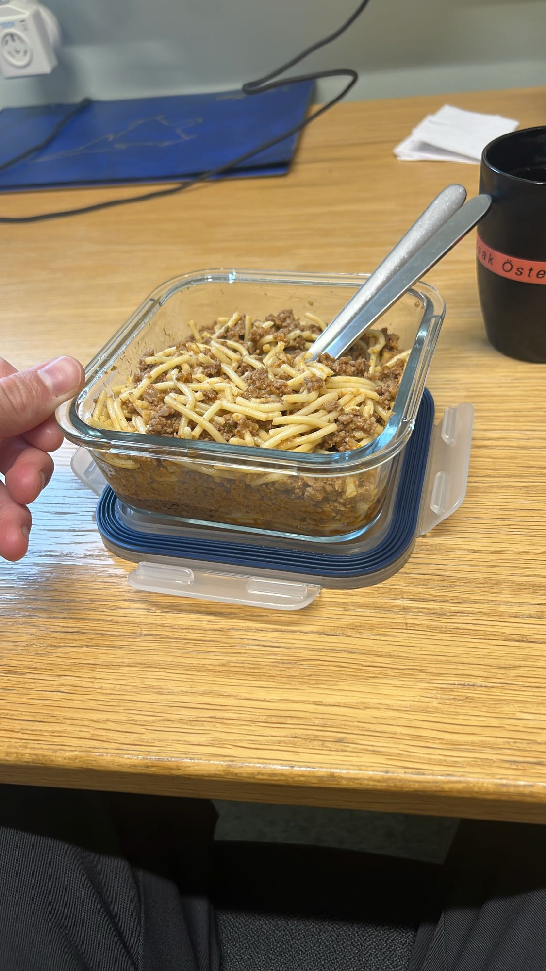 Köttfärssås med spaghetti