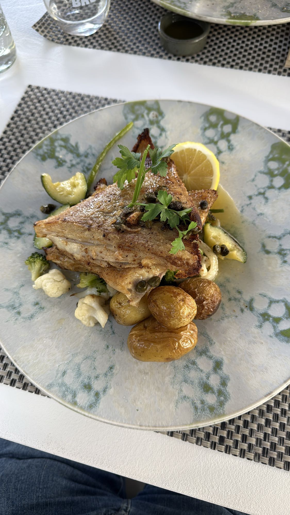 Grilled Fish with Veggies