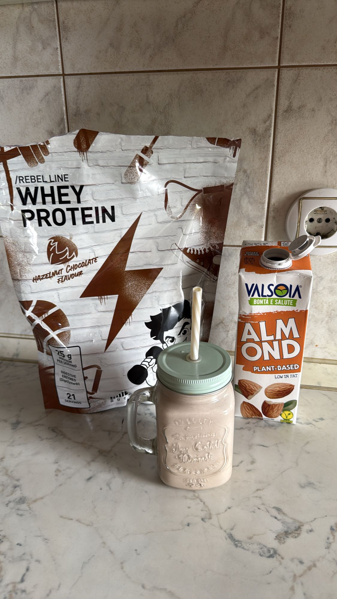 Protein Almond Shake
