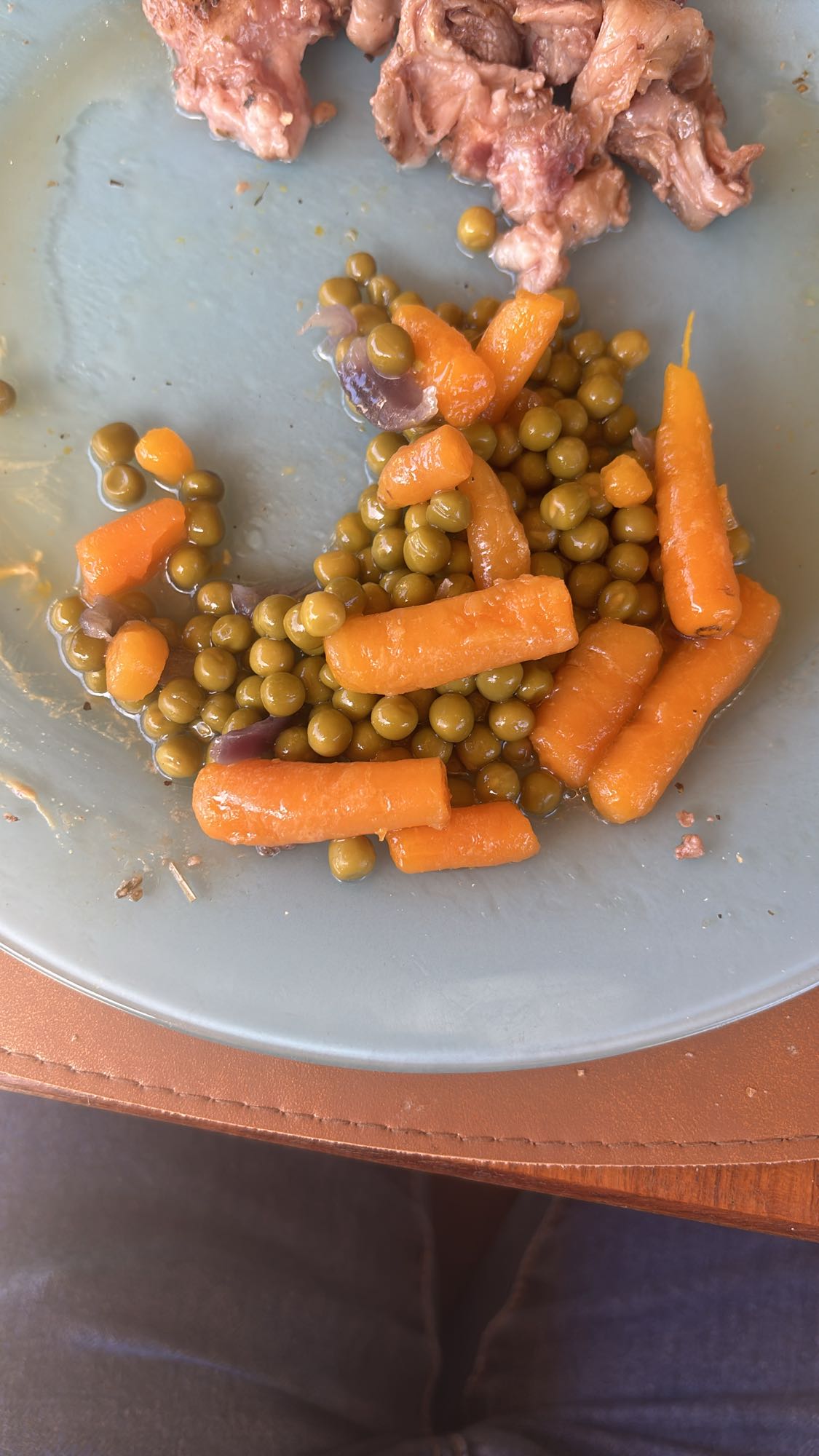 Carottes et petits pois
