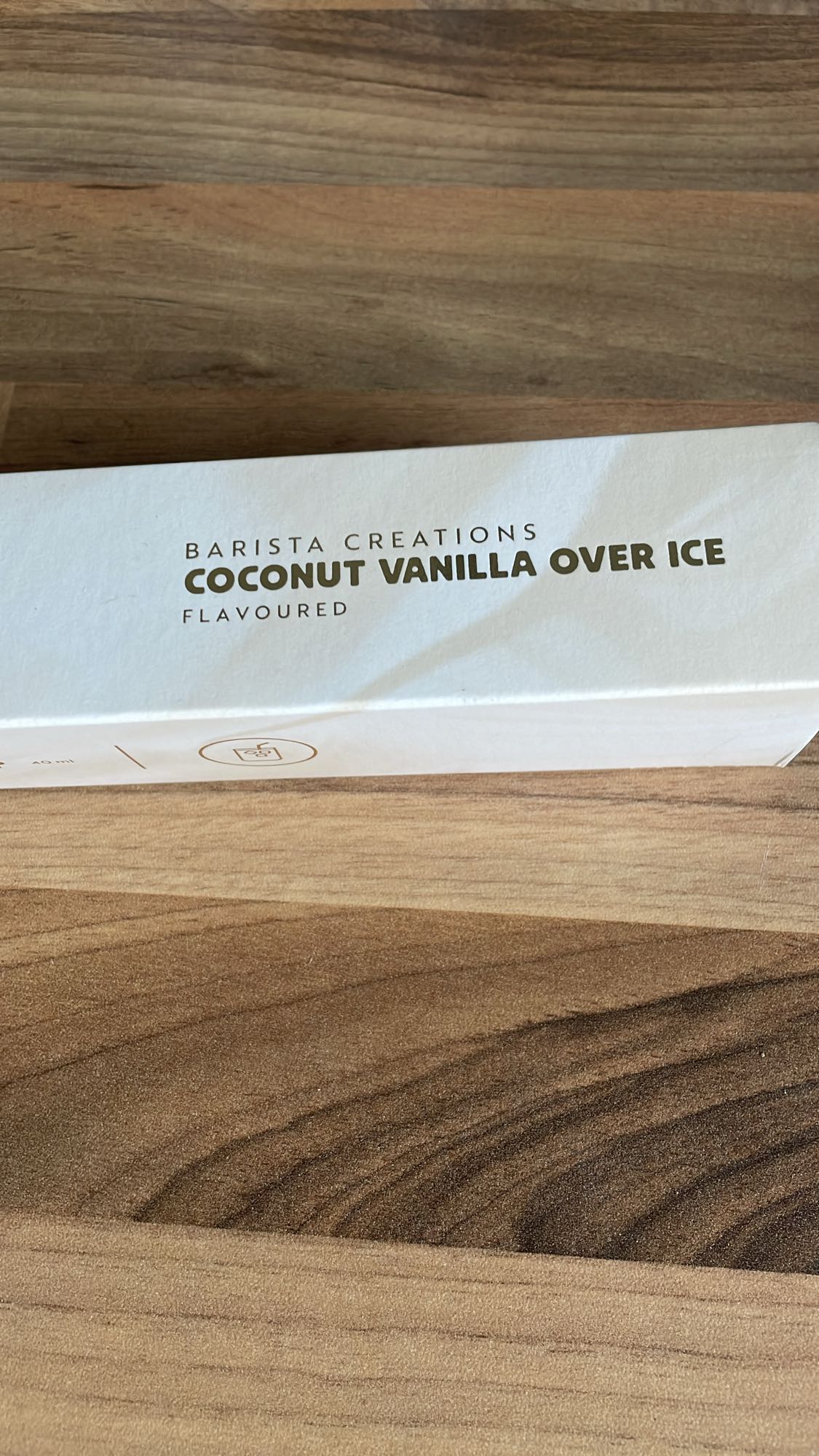 Café coco vanille glacé