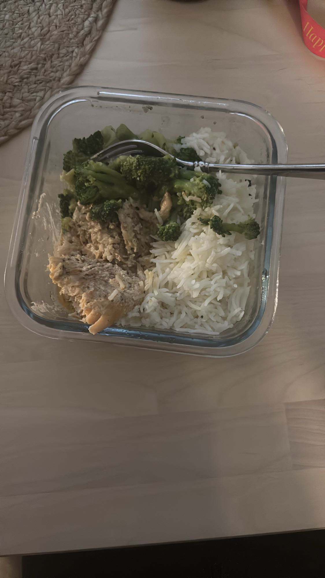 Lax med ris och broccoli