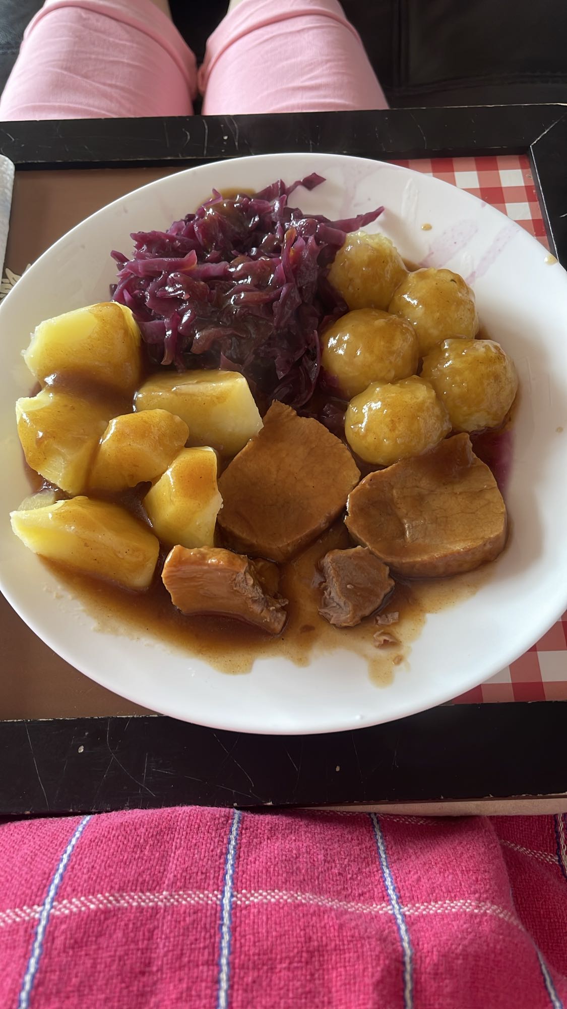 Rindfleisch mit Kartoffeln