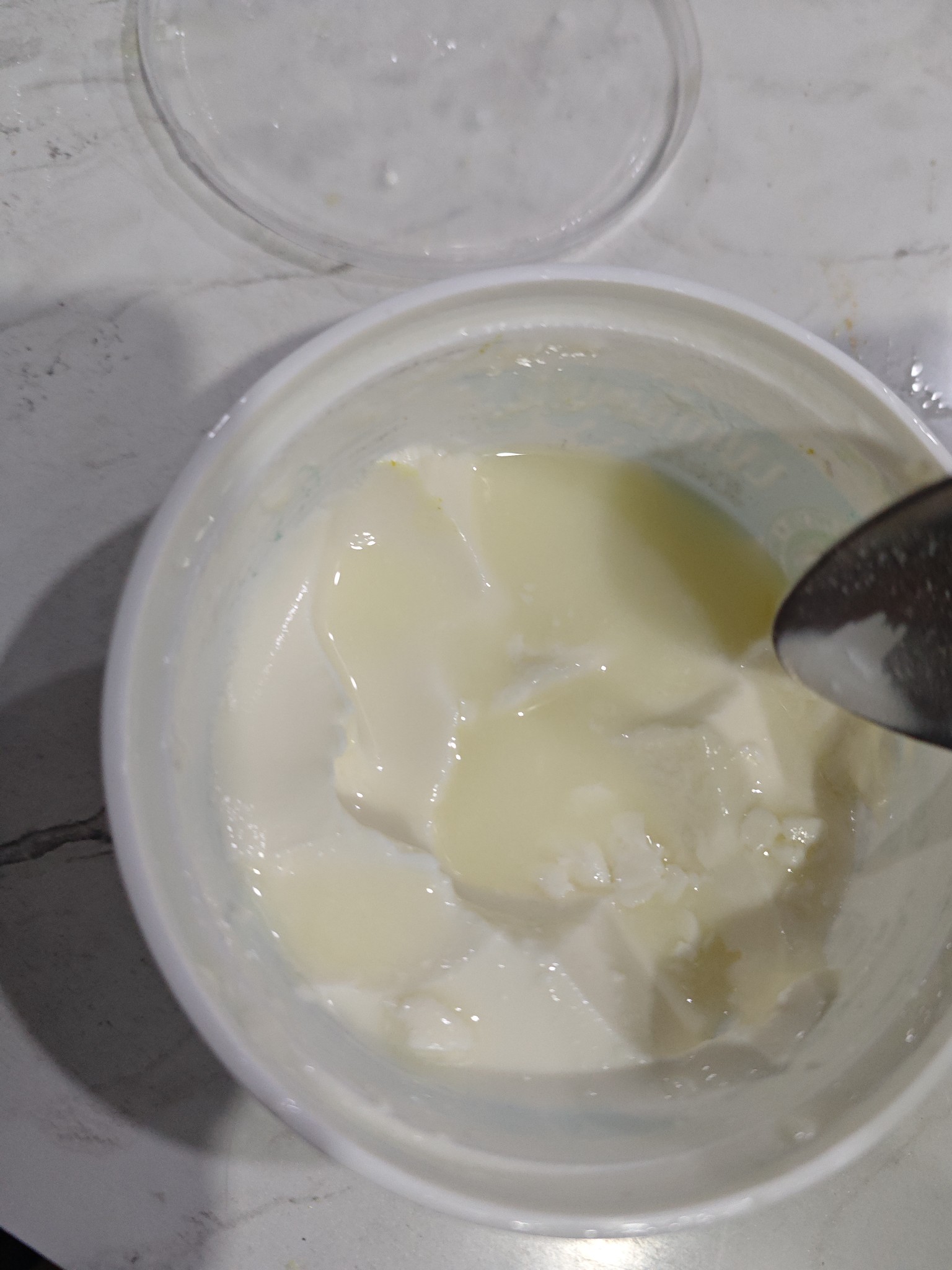 Plain yogurt