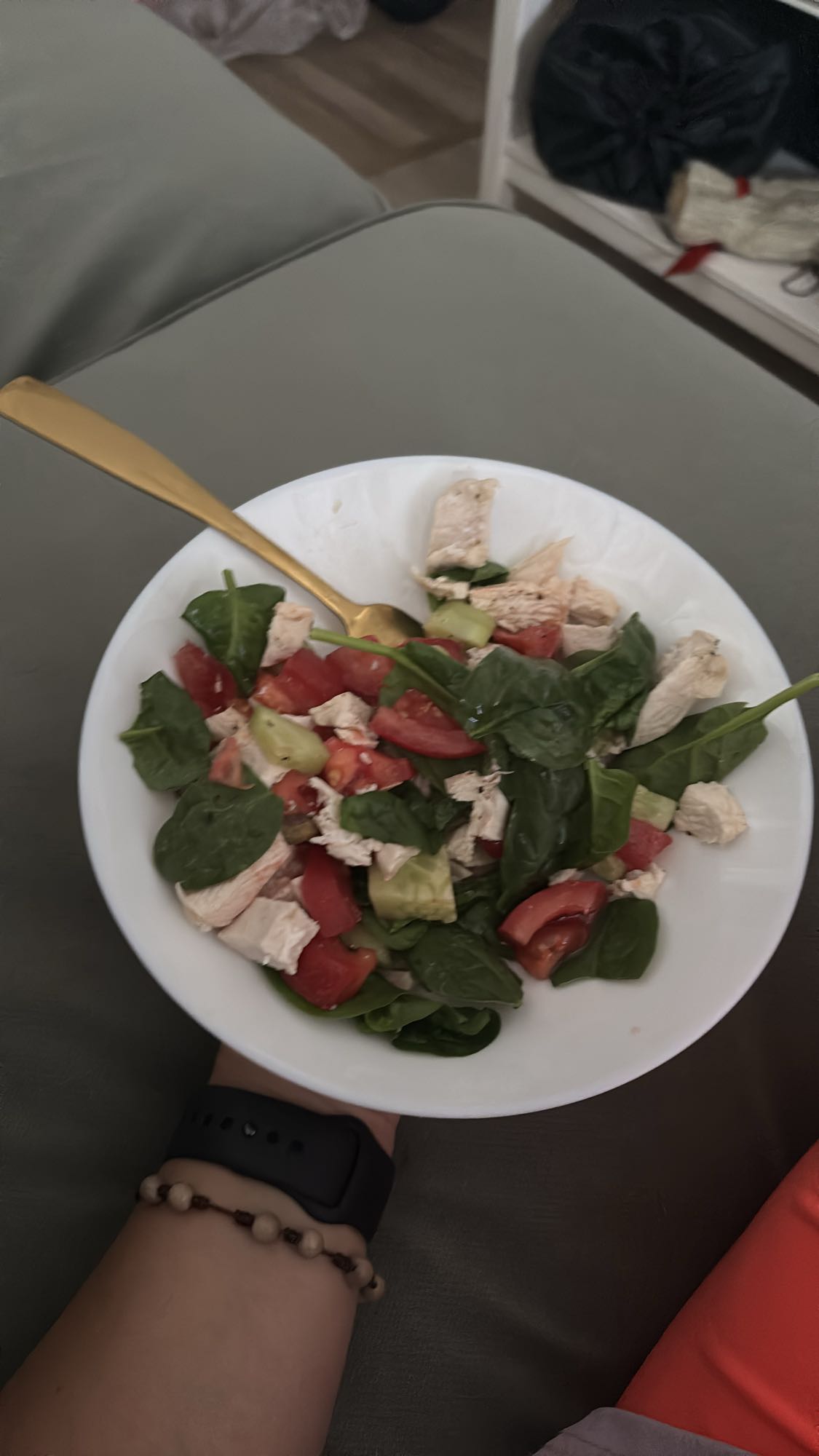 Sałatka z kurczakiem