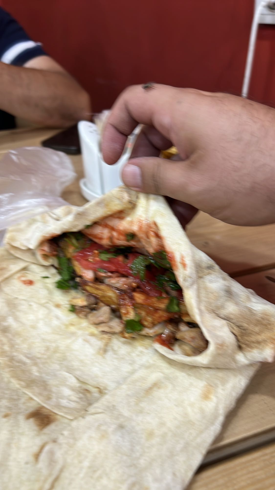 Շաուրմա տավարի մսով