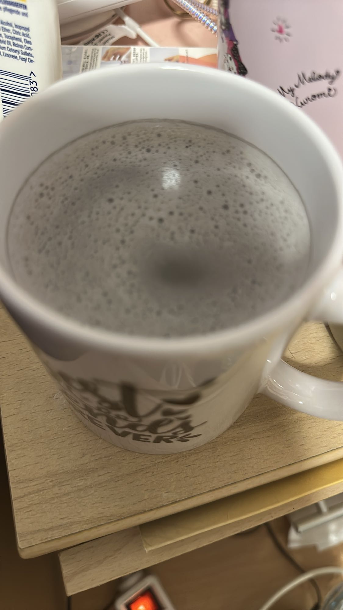 Schwarzer Sesam Latte