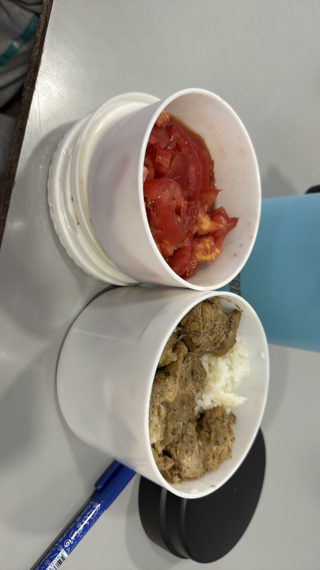 bondiola guisada con arroz y tomate