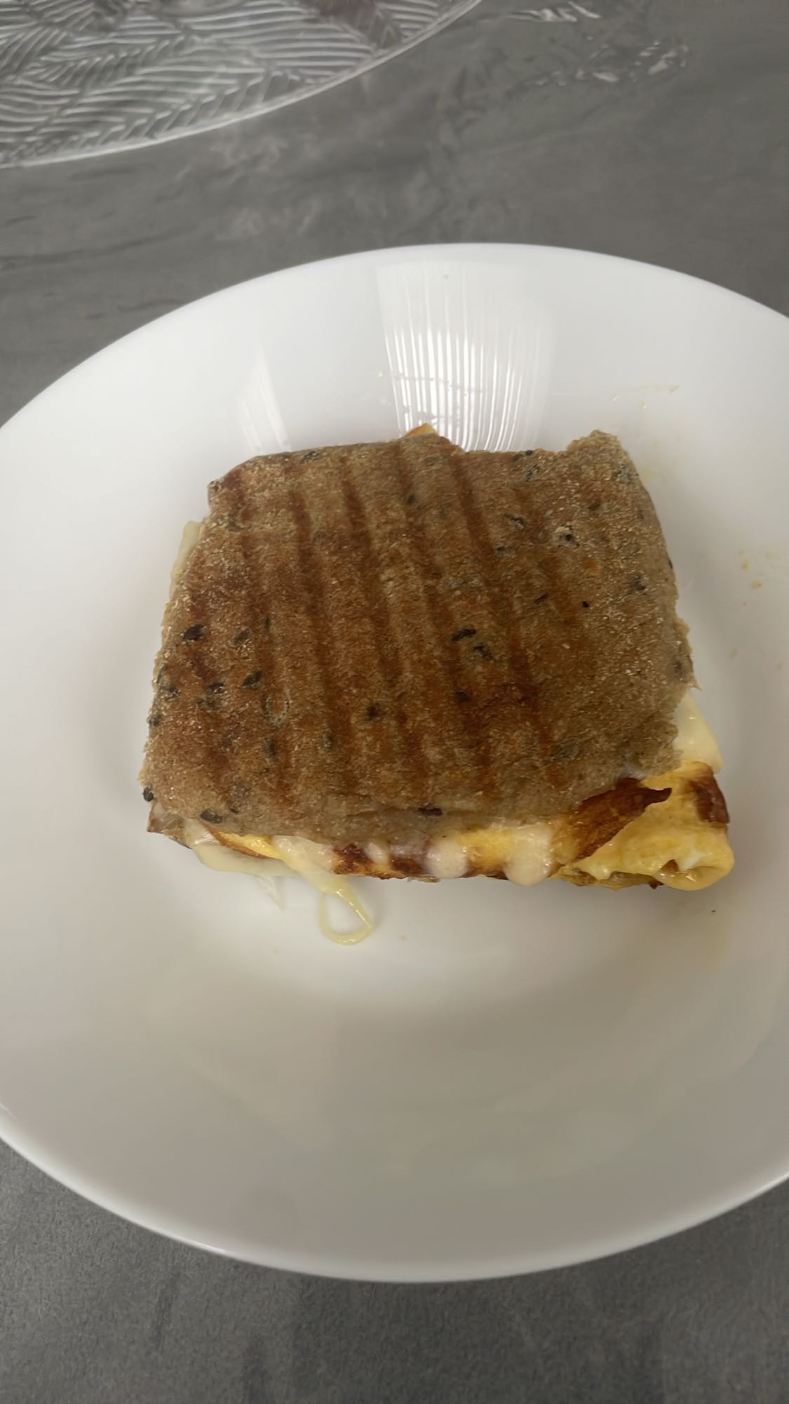 Gegrilde tosti met kaas