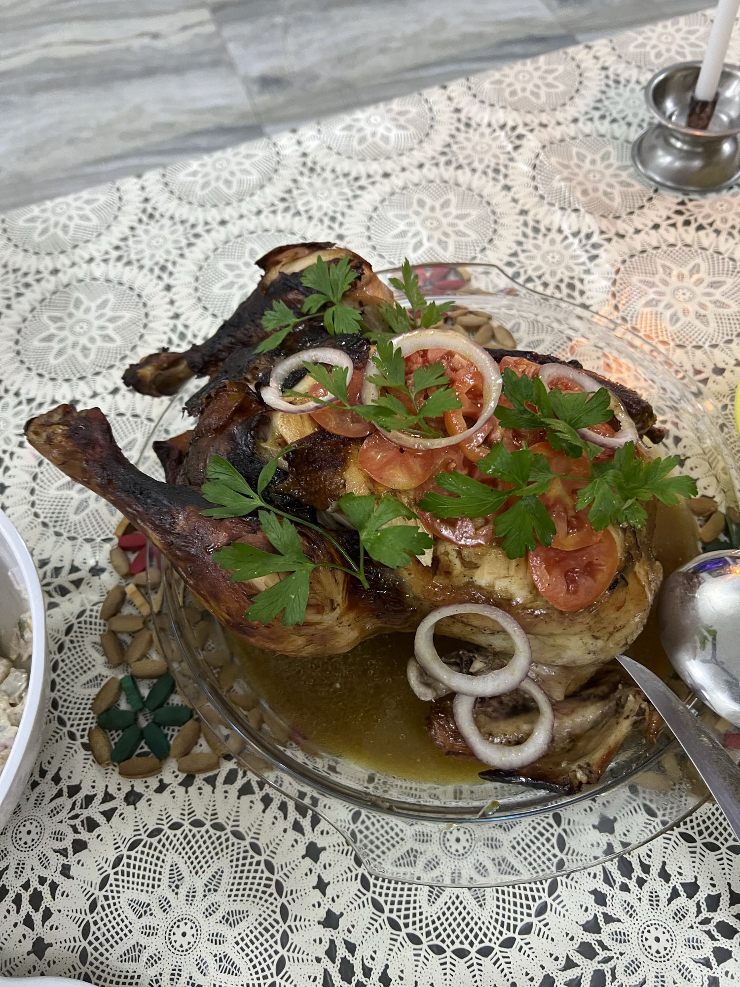 Roast Chicken Platter